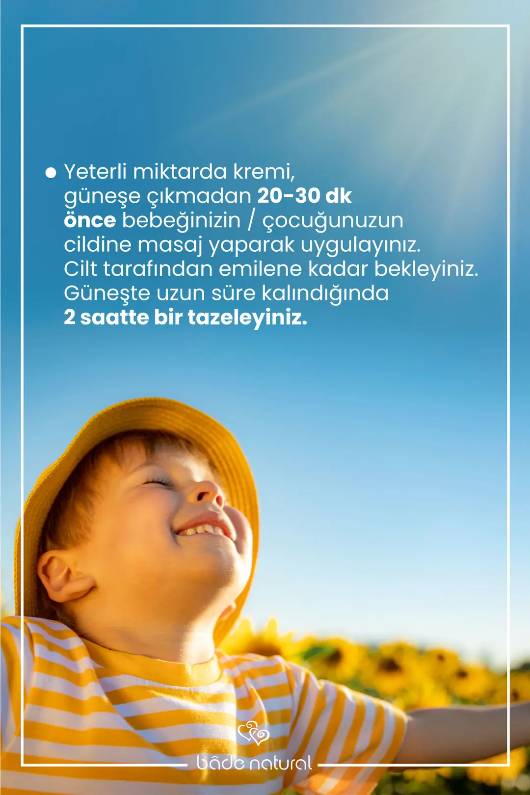 %100 Doğal ve Mineral Filtreli Yüksek Korumalı Çocuk Güneş Koruyucu Stick 16 g - 5