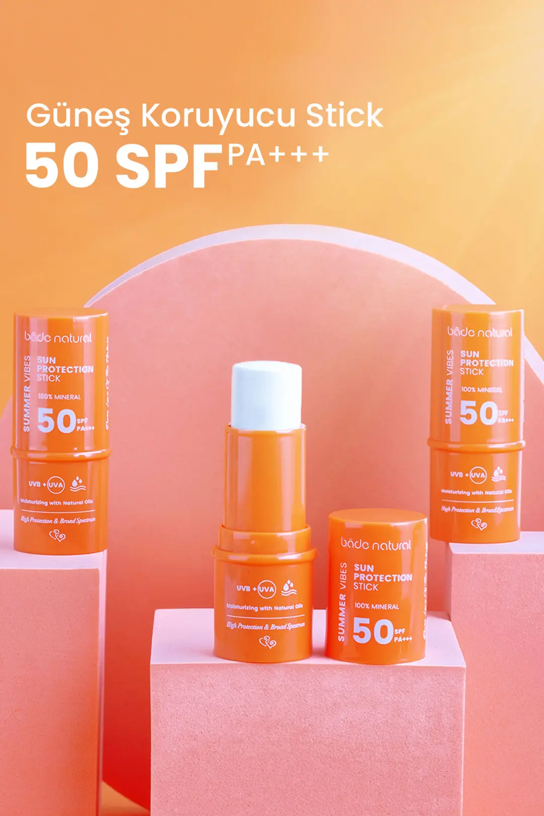 %100 Mineral Filtreli 50 Spf Besleyici Güneş Koruyucu Stick 6g - 6