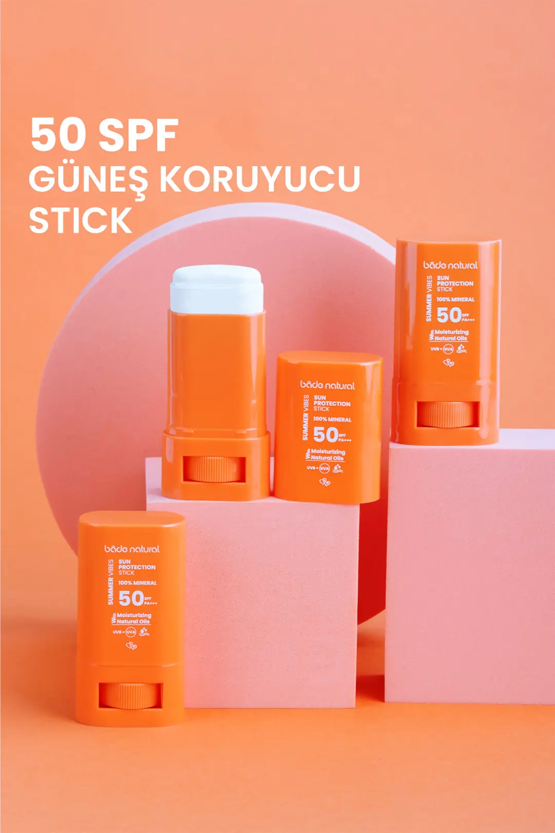 50 SPF %100 Mineral Filtreli ve Doğal Yüksek Korumalı Güneş Stick 16 g - 6