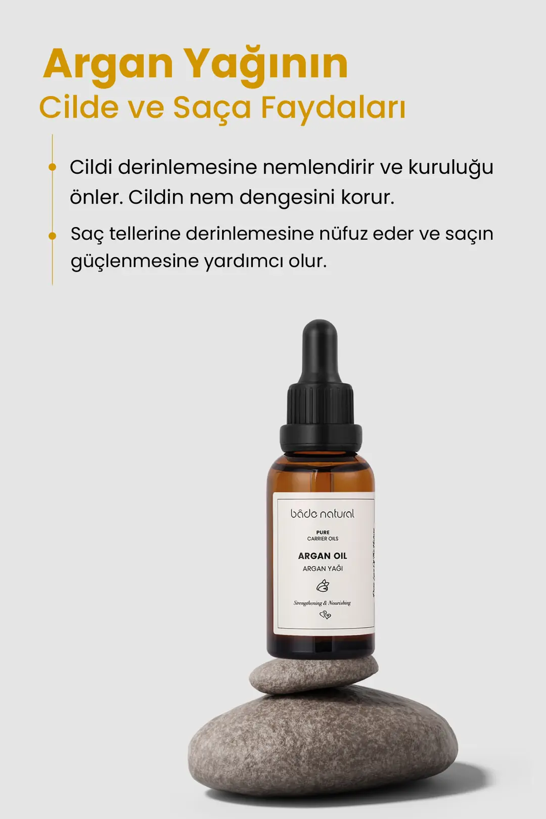 Argan Yağı Soğuk Sıkım %100 Saf 30 ml - 3