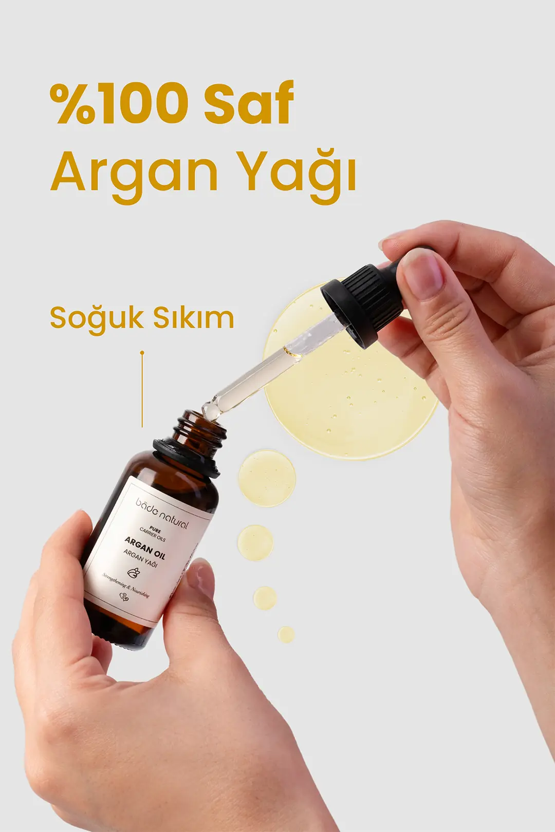 Argan Yağı Soğuk Sıkım %100 Saf 30 ml - 5