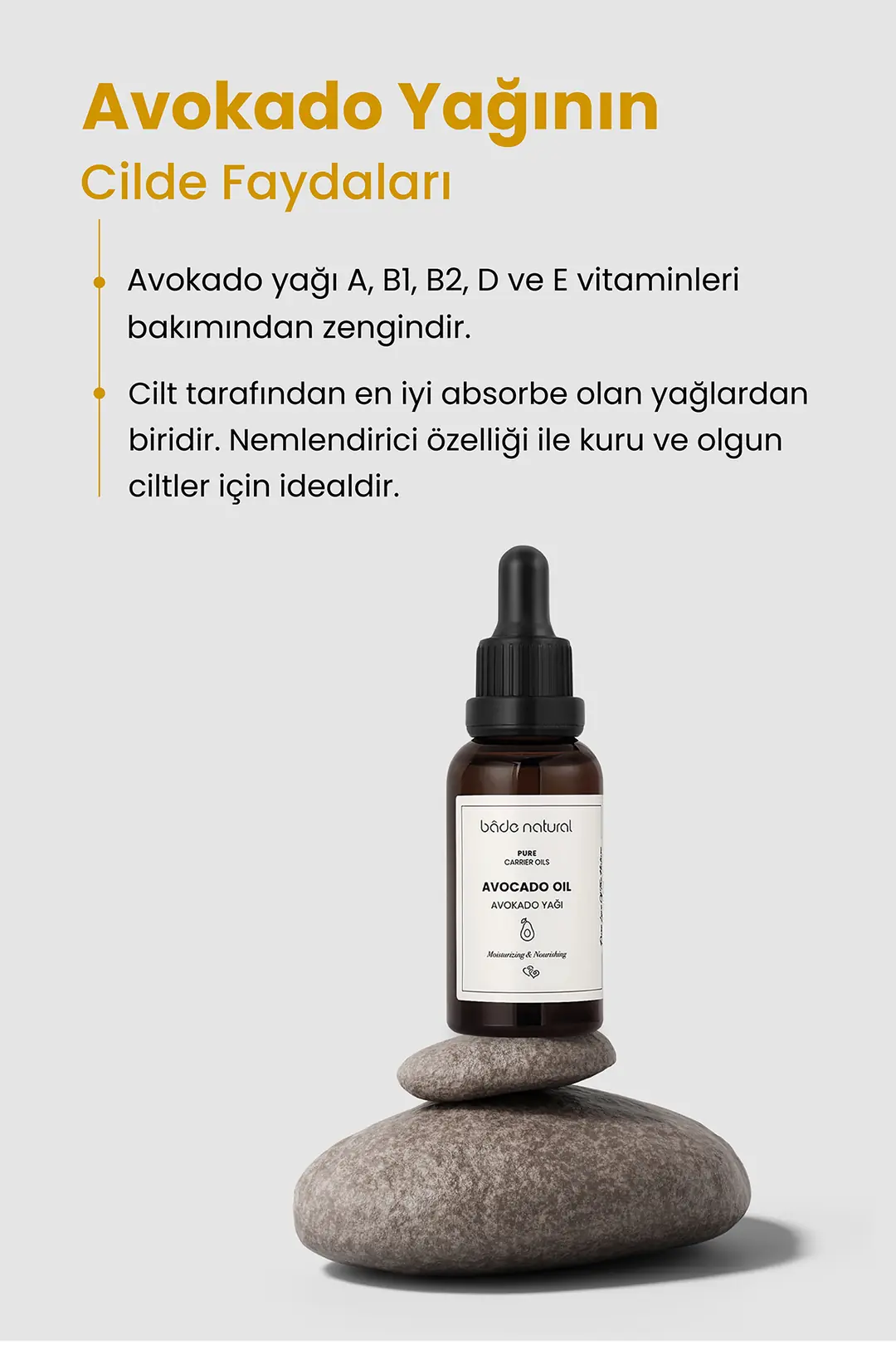 Avokado Yağı Soğuk Sıkım %100 Saf 30 ml - 3