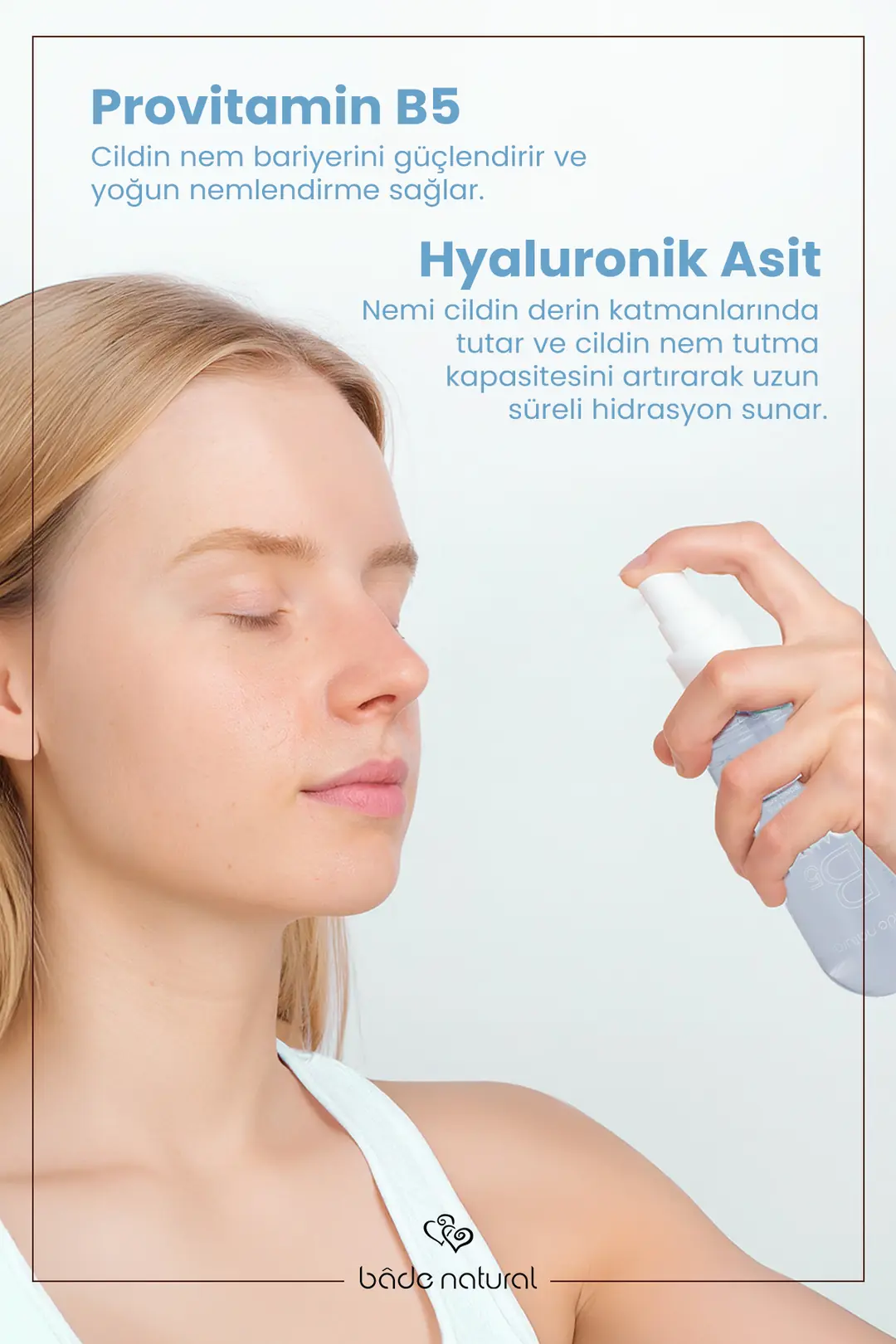 Beauty Vitamist Provitamin B5 & Hyaluronik Asit Yüz Spreyi 100 ml - 2