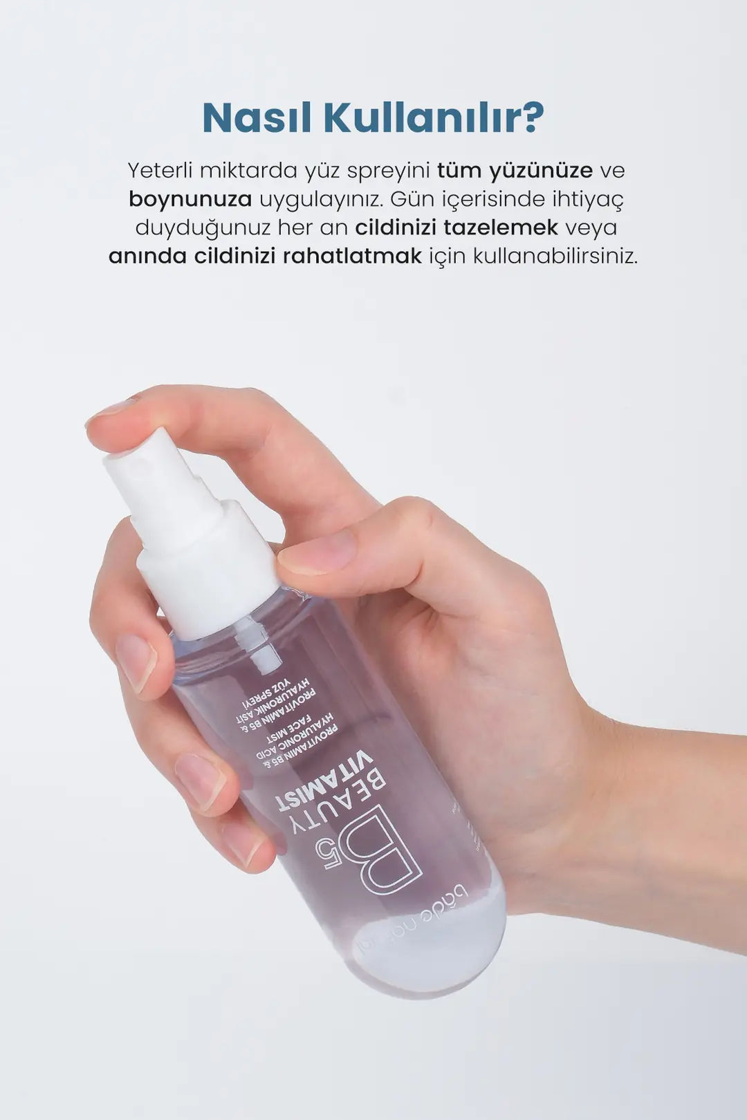 Beauty Vitamist Provitamin B5 & Hyaluronik Asit Yüz Spreyi 100 ml - 5