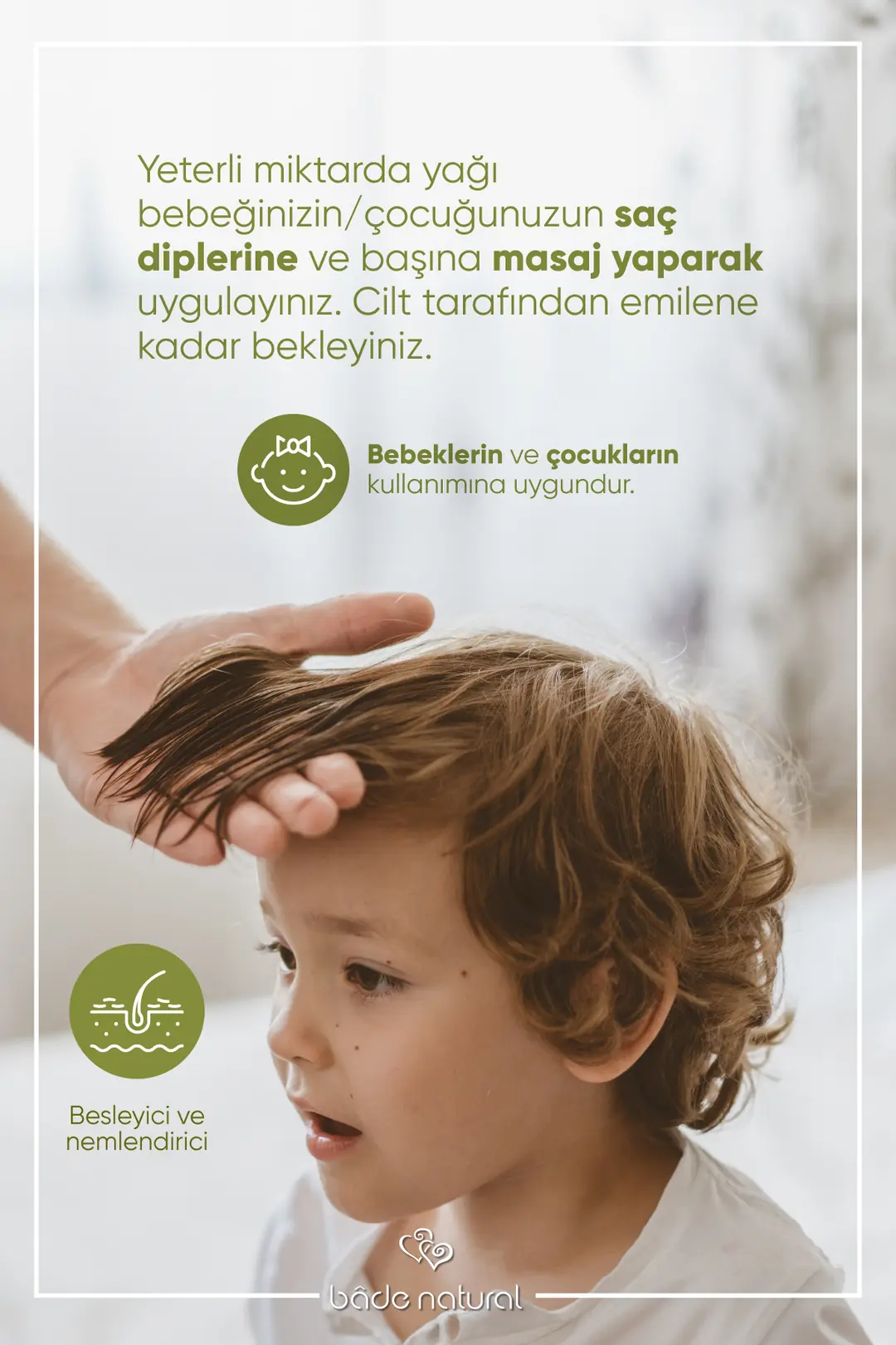 Bebek Kuru Saç Derisi %100 Doğal Bakım Yağı 50 ml - 5