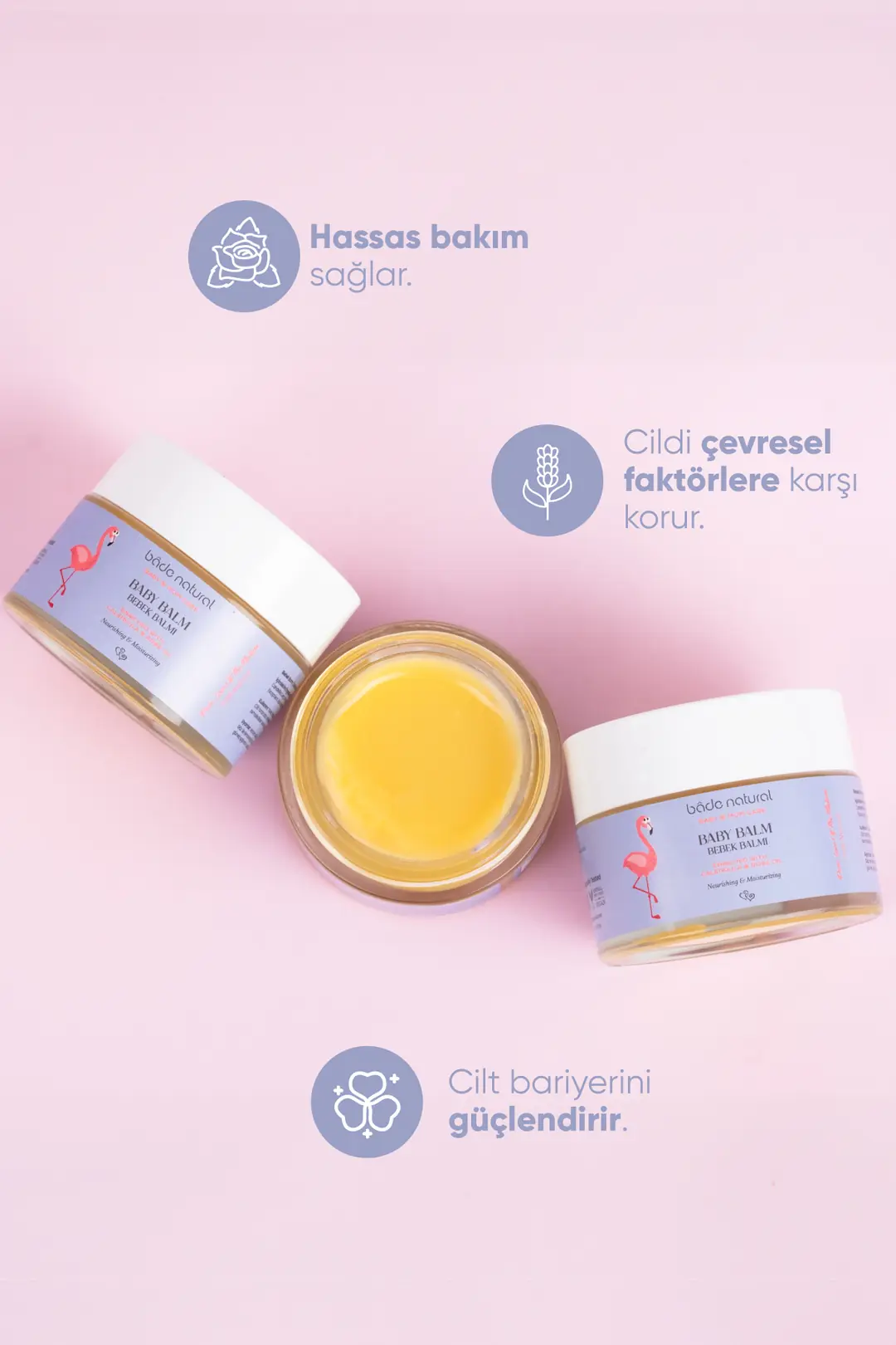 Besleyici ve Rahatlatıcı %100 Doğal Bebek Balmı 50 ml - 3