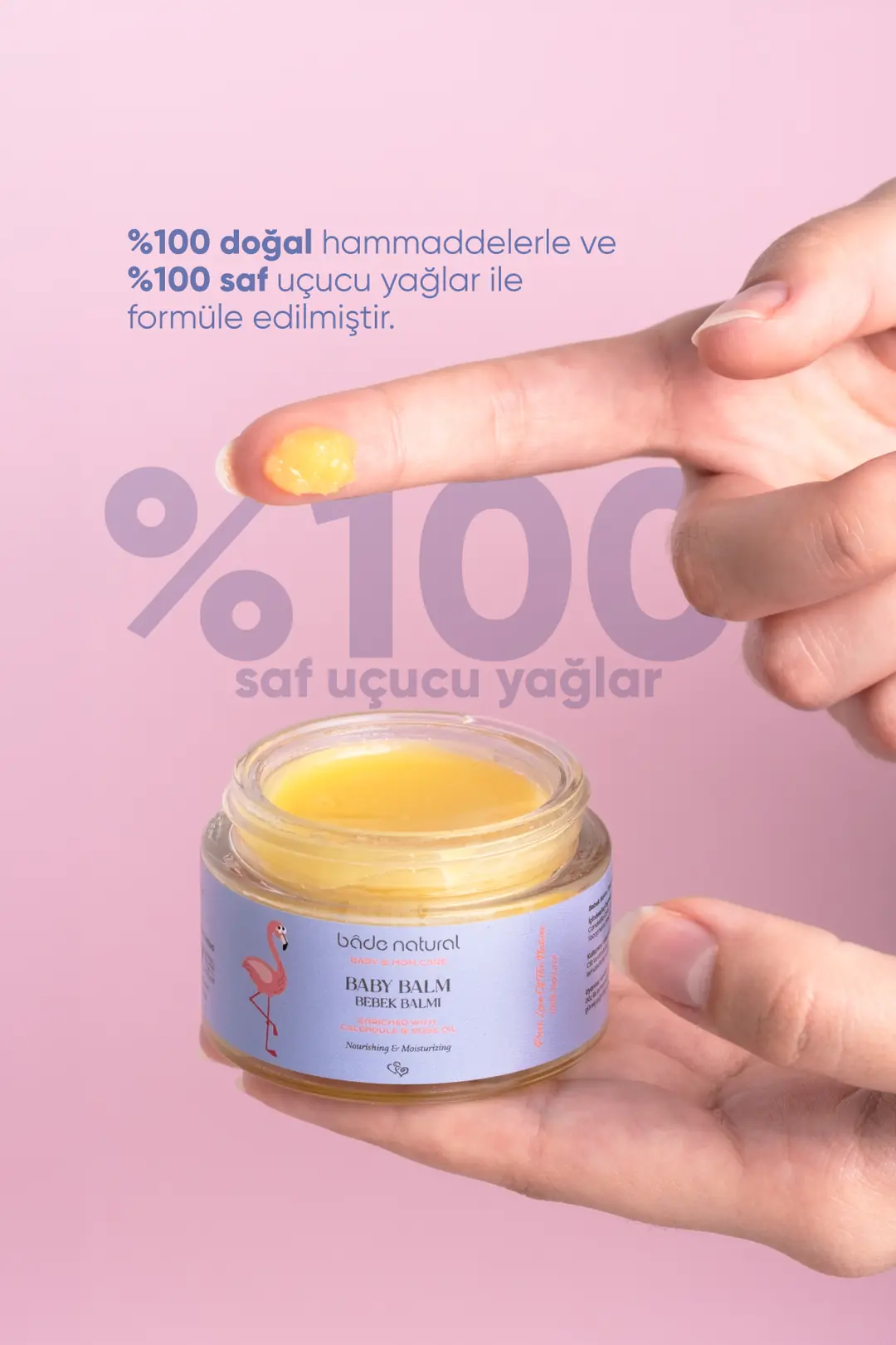 Besleyici ve Rahatlatıcı %100 Doğal Bebek Balmı 50 ml - 4