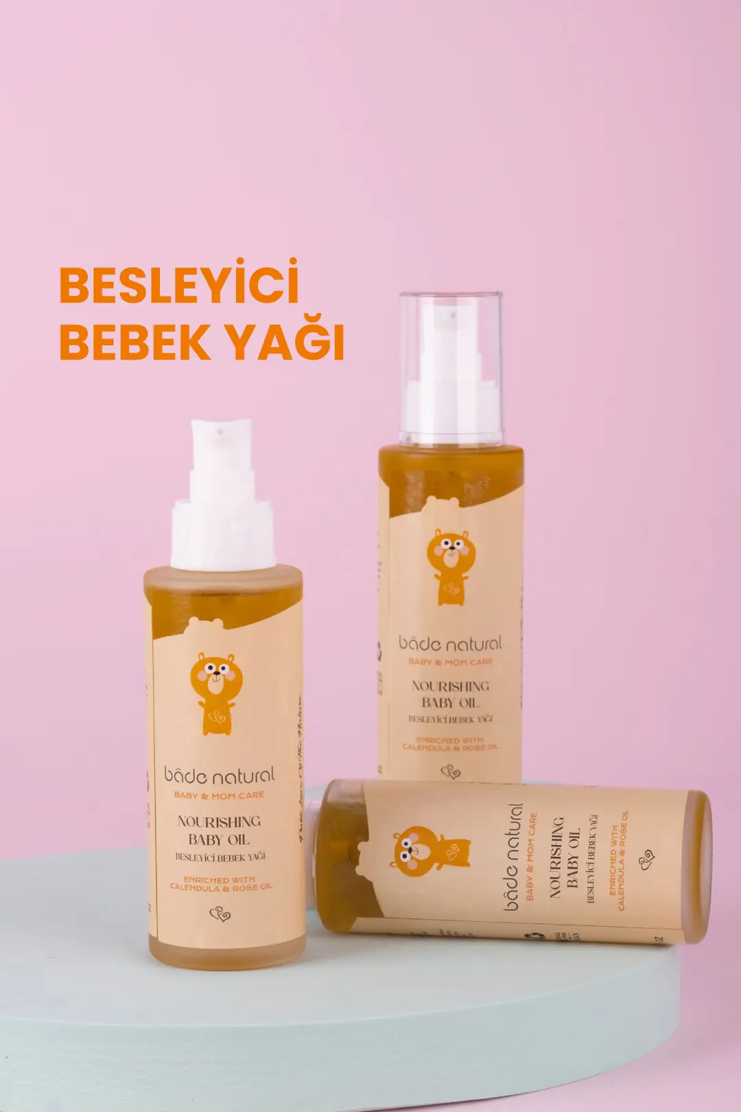 Besleyici ve Rahatlatıcı Bebek Yağı %100 Doğal 100 ml - 5