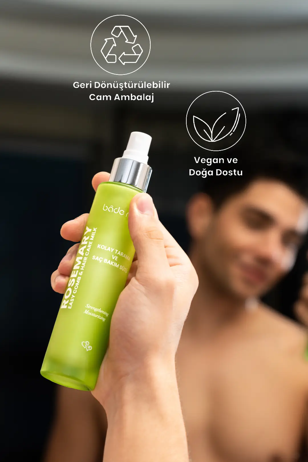 Biberiye Kolay Tarama ve Saç Bakım Sütü 100 ml - 6