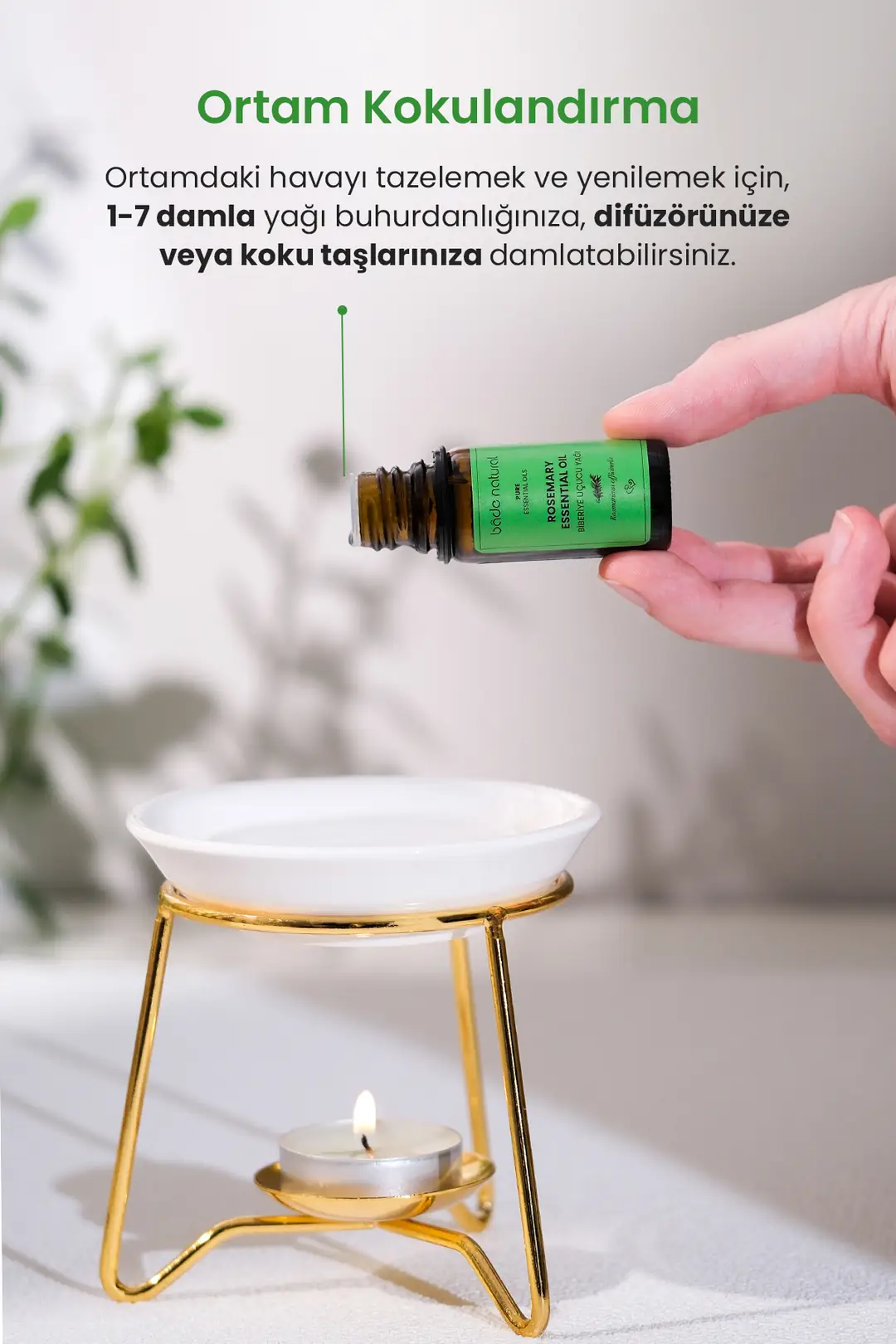 Biberiye Uçucu Yağı %100 Saf 10 ml - 4
