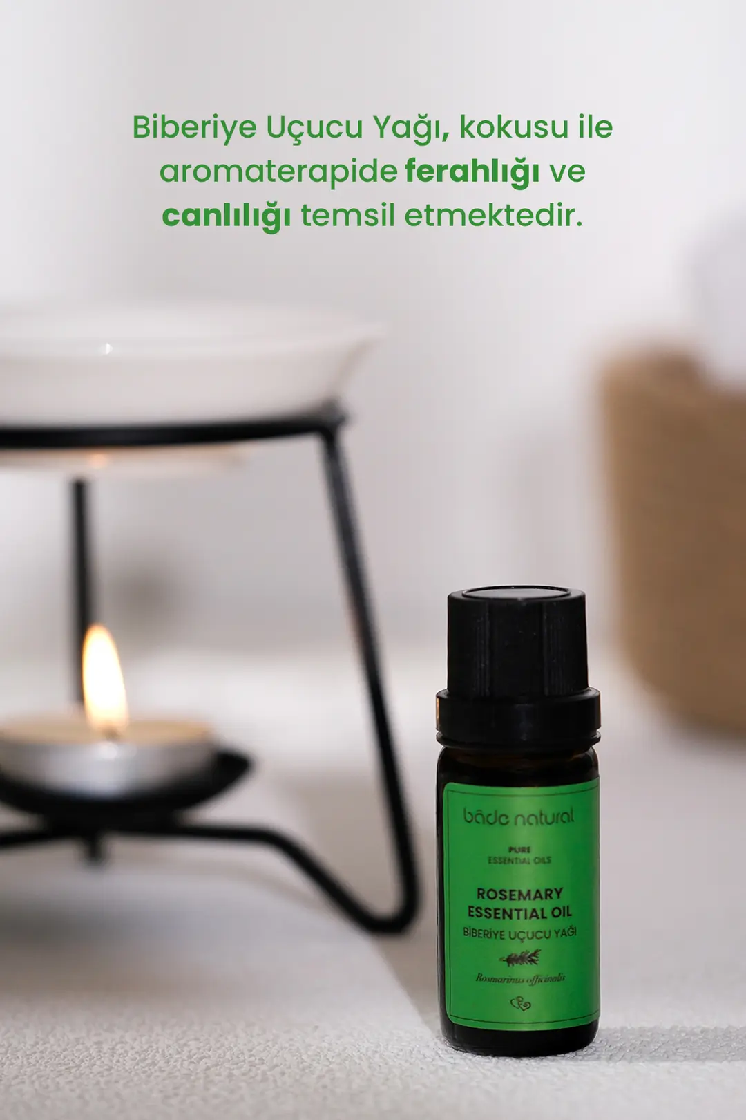 Biberiye Uçucu Yağı %100 Saf 10 ml - 5