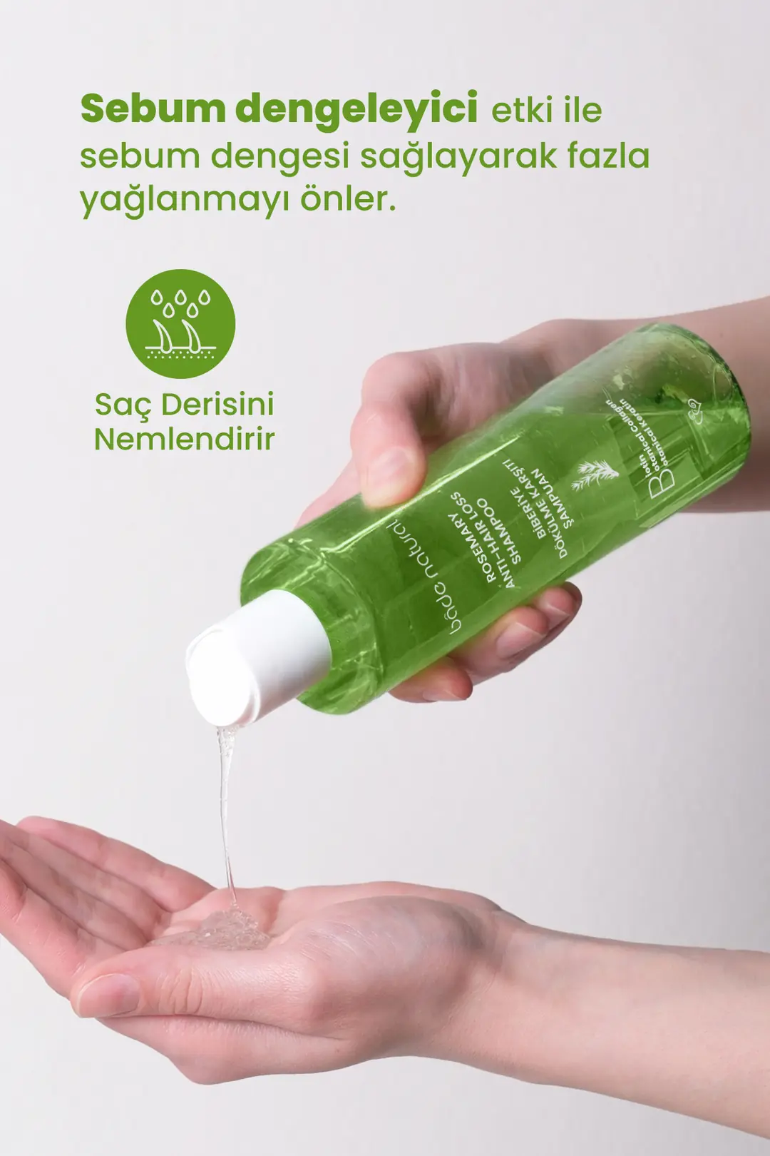 Biberiye, Biotin, Keratin ve Kolajen Complex Saç Dökülmesi Karşıtı Bakım Şampuanı 250 ml - 3