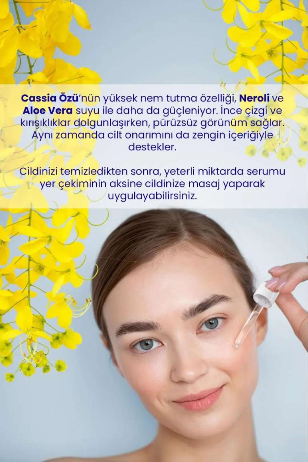 Bitkisel Hyalüronik Asit Yüz Serumu Nemlendirici ve Canlandırıcı 30 ml - 3