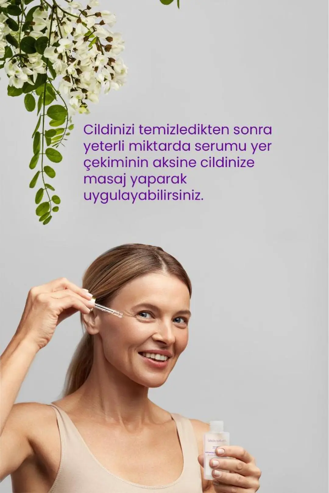 Bitkisel Kolajen Yüz Serumu Yaşlanma ve Kırışıklık Karşıtı 30 ml - 4