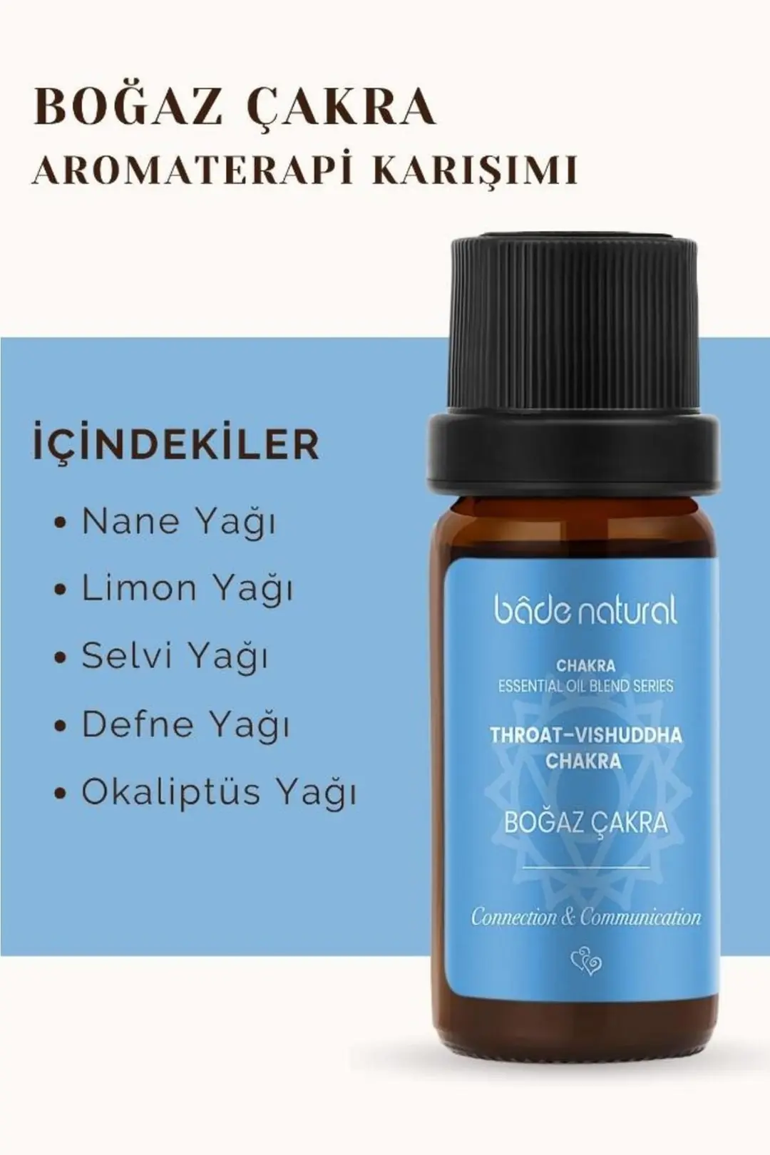 Boğaz Çakra Aromaterapi Karışımı 10 ml - 4