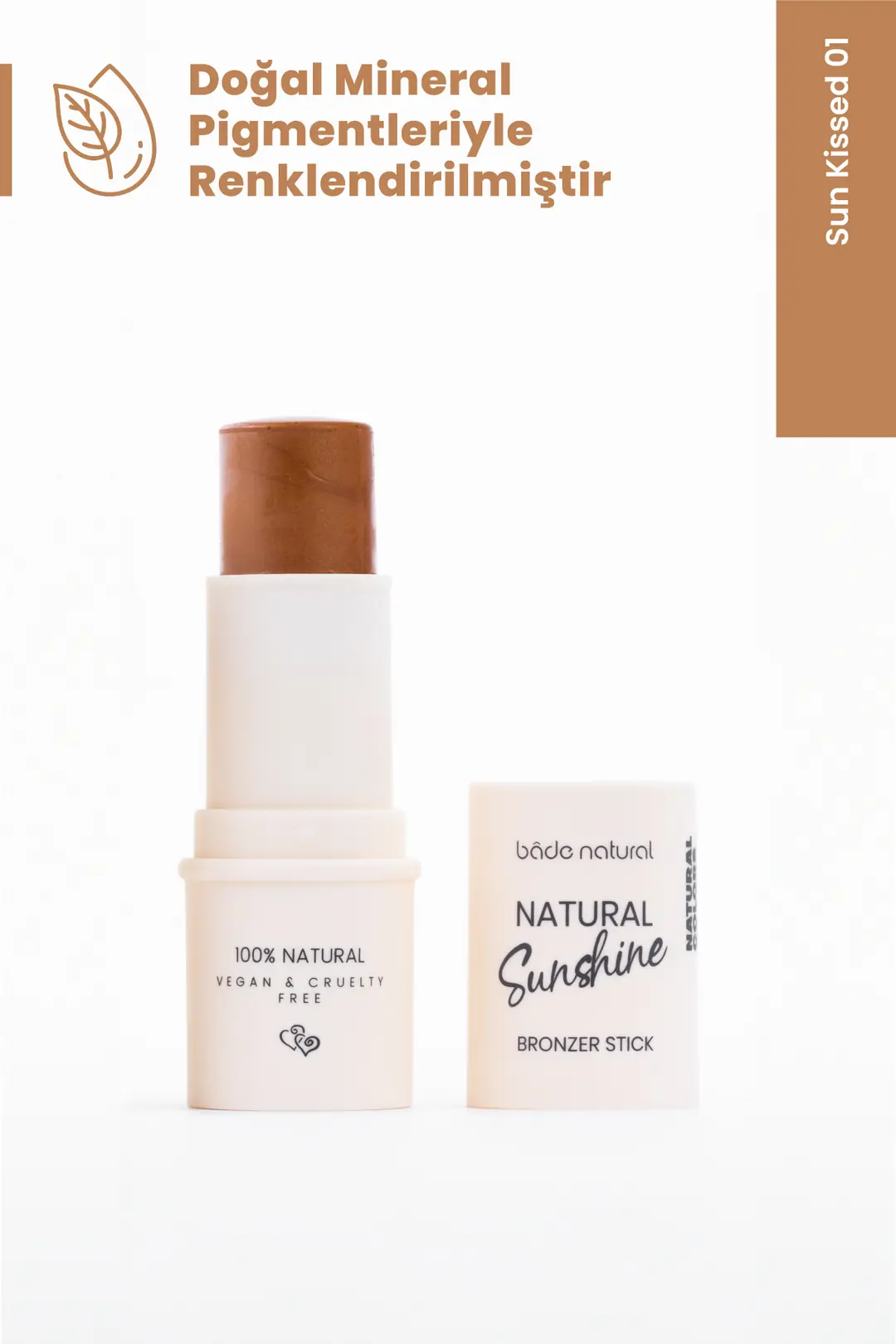 Bronzer Stick Sun Kissed 01 %100 Doğal - 3