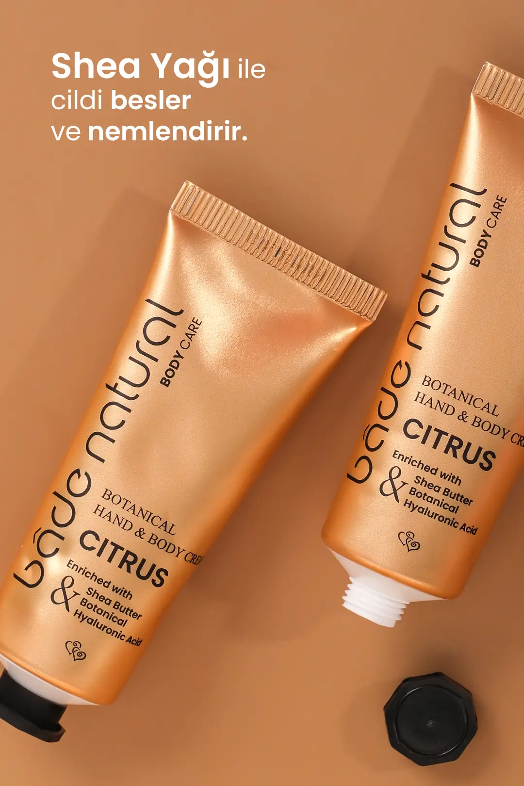 Citrus Bitkisel El ve Vücut Kremi %100 Doğal ve Vegan 75ml - 3