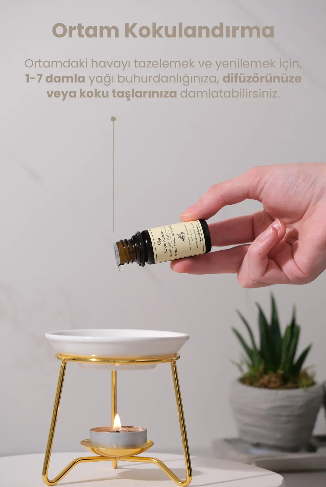Defne Yaprağı Uçucu Yağı %100 Saf 10 ml - 6