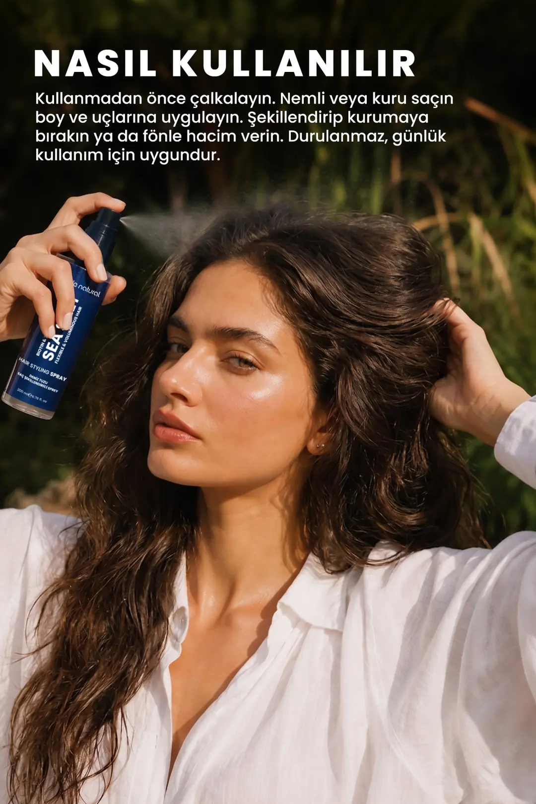 Deniz Tuzu Şekillendirici Saç Spreyi 200 ml - 6