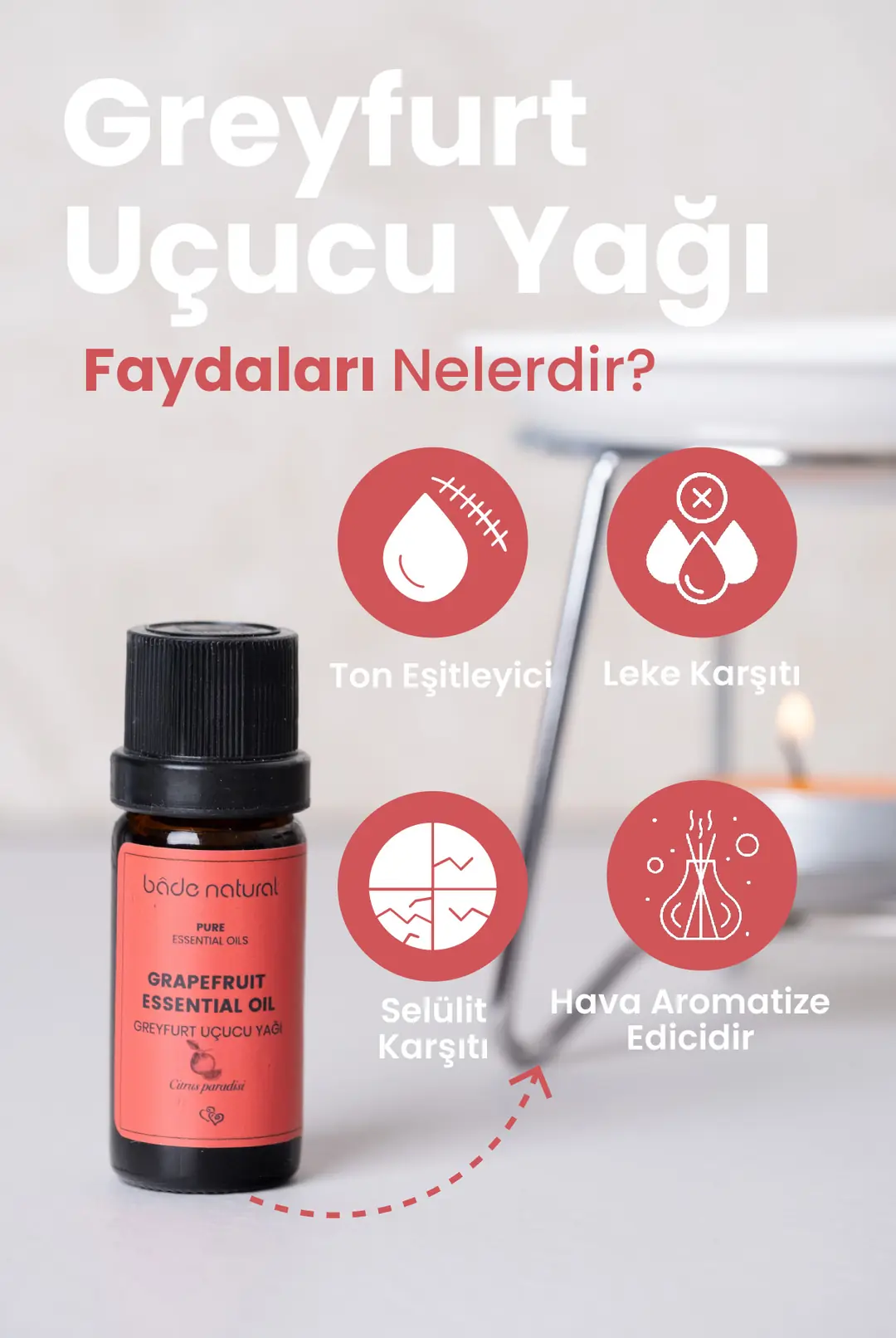 Greyfurt Uçucu Yağı %100 Saf 10 ml - 2