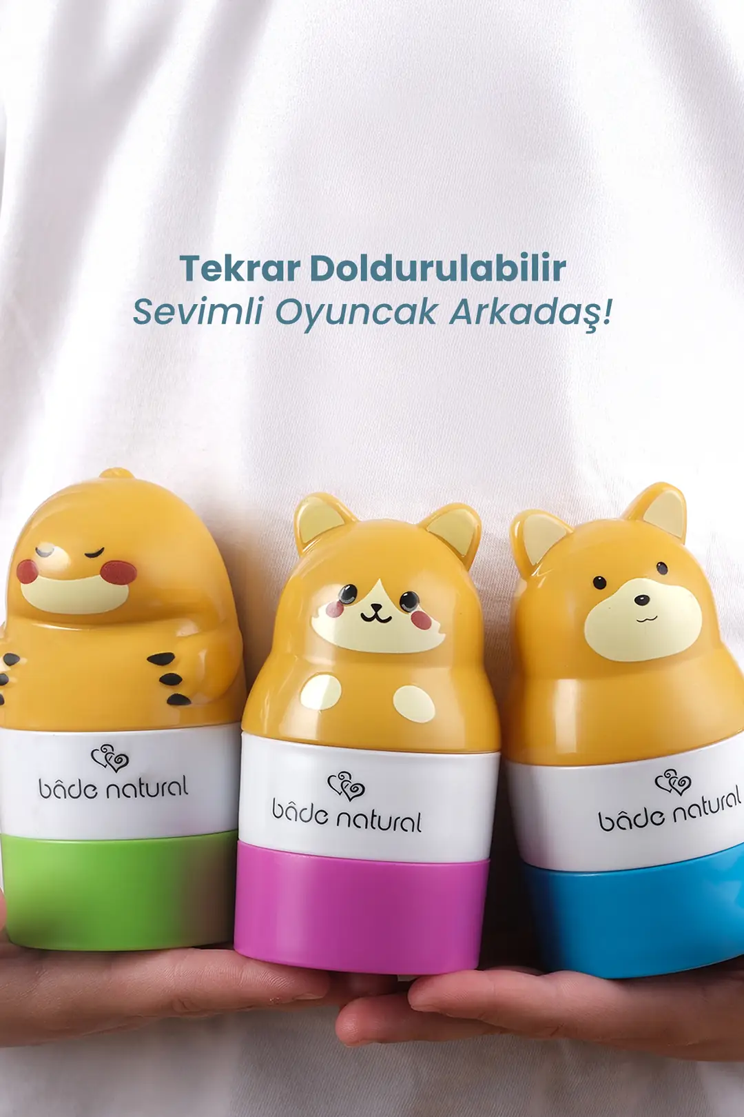 Güneş Koruyucu Losyon Aplikatörü Dinozor Figürlü Doldurulabilir Roll On 110 ml - 6