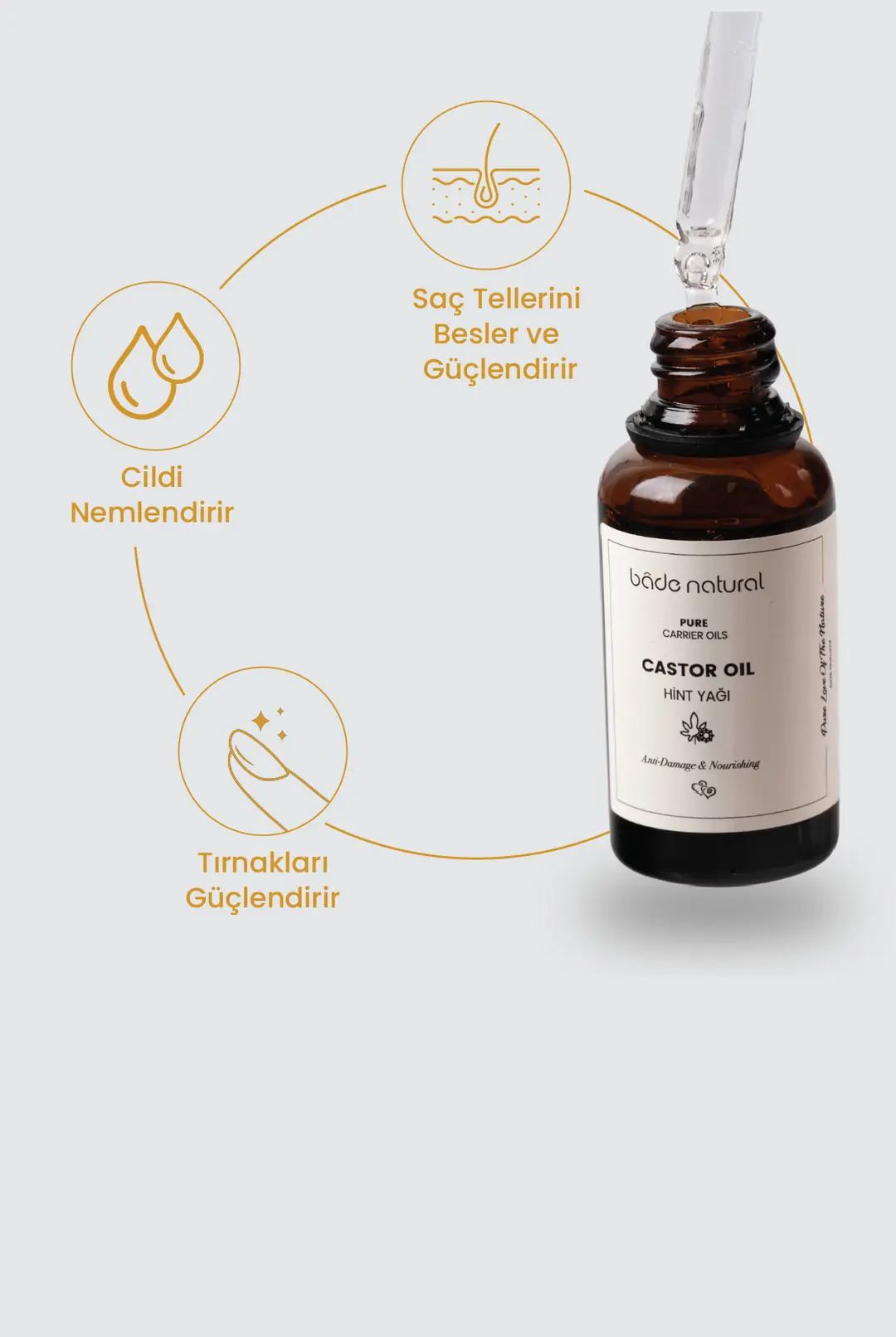 Hint Yağı Soğuk Sıkım %100 Saf 30 ml - 2