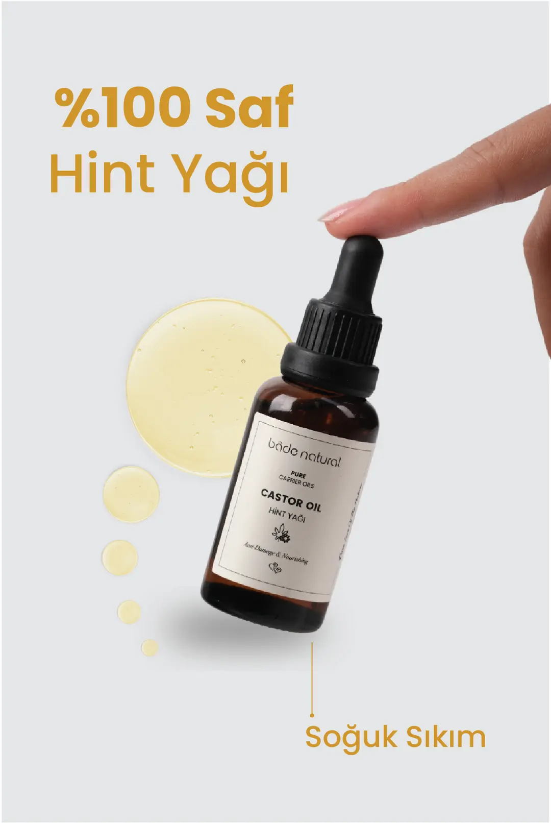 Hint Yağı Soğuk Sıkım %100 Saf 30 ml - 5