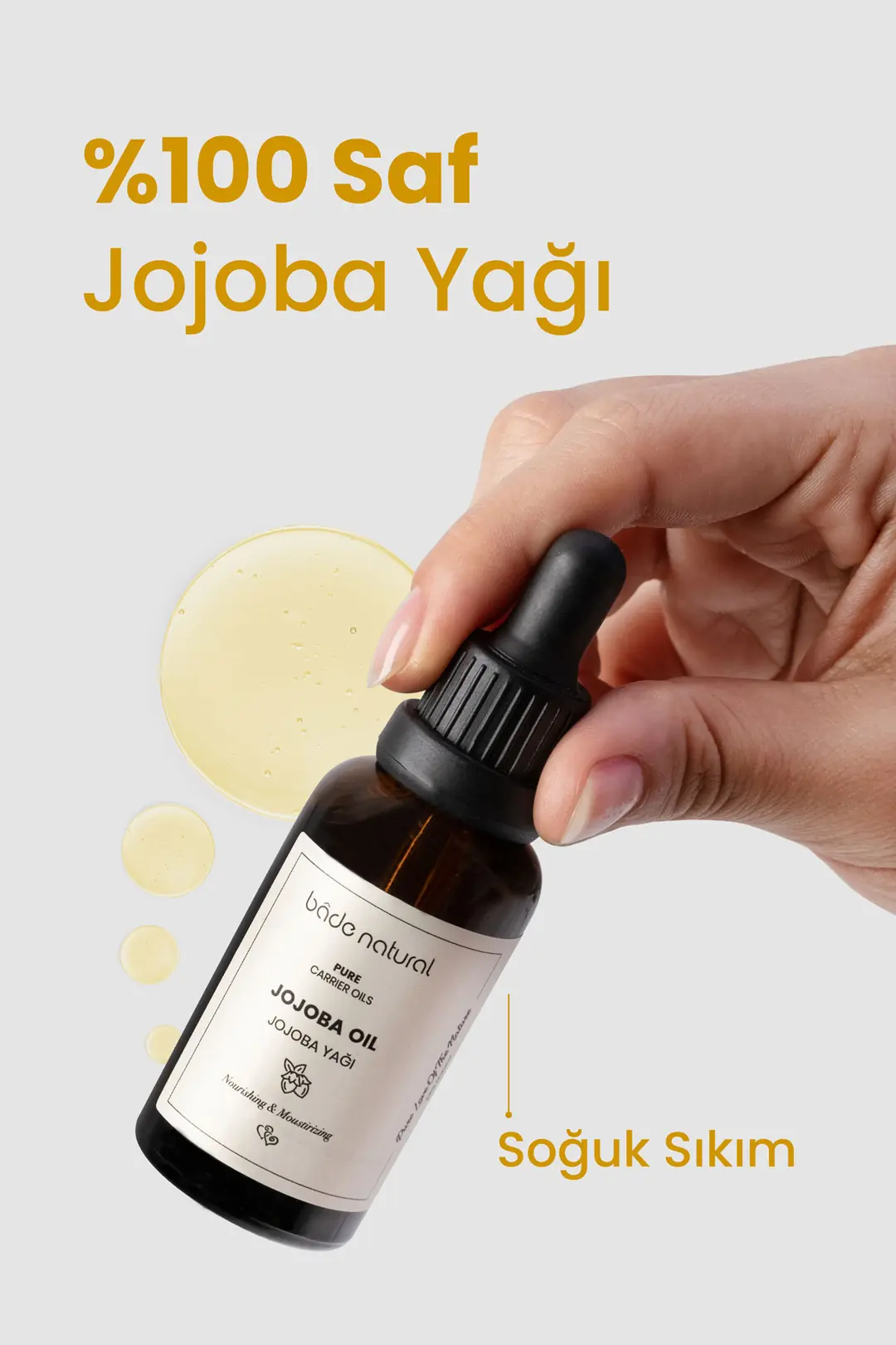 Jojoba Yağı Soğuk Sıkım %100 Saf 30 ml - 5