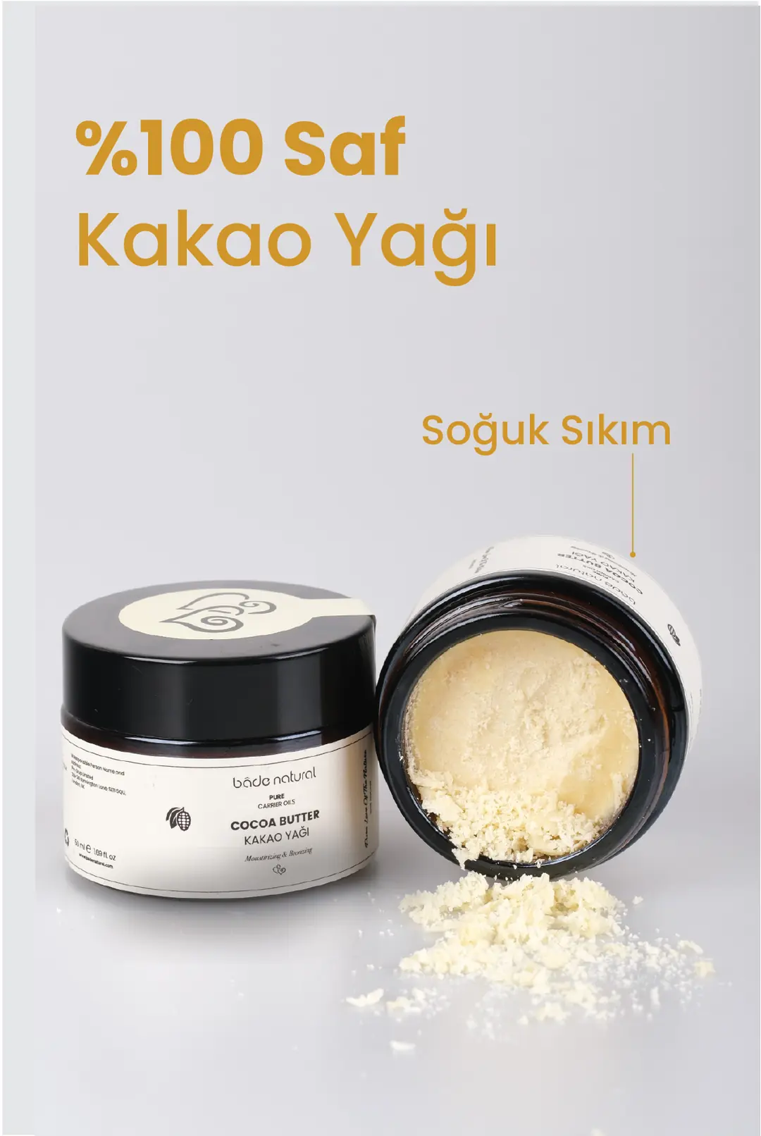 Kakao Yağı Soğuk Sıkım %100 Saf 50 g - 5