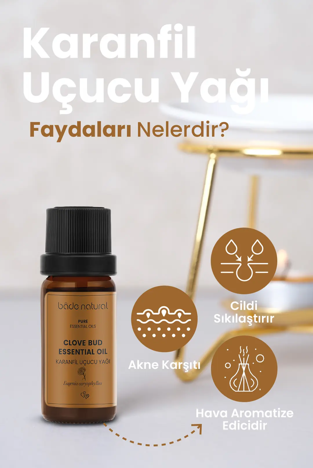 Karanfil Uçucu Yağı %100 Saf 10 ml - 2