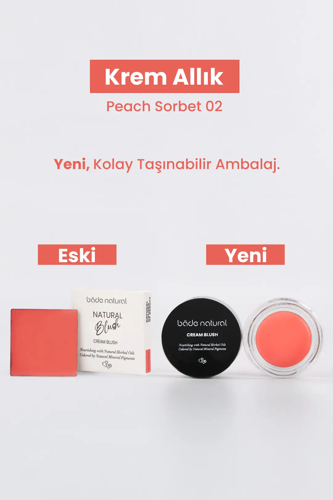 Krem Allık Peach Sorbet 02 %100 Doğal - 2
