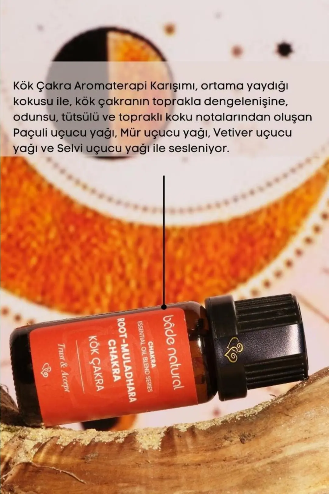 Kök Çakra Aromaterapi Karışımı 10 ml - 3