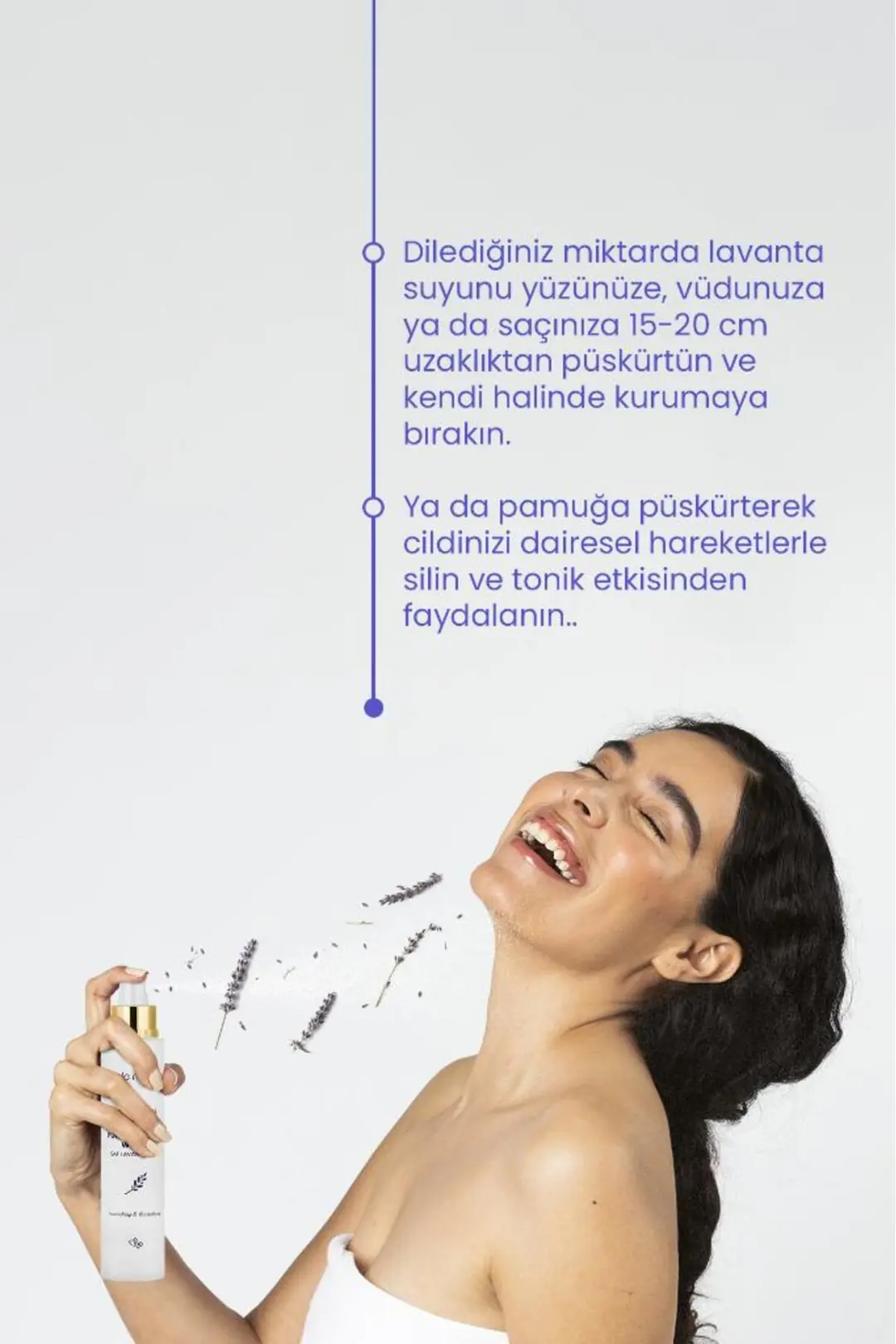 Lavanta Suyu Canlandırıcı ve Besleyici Tonik %100 Doğal 100 ml - 3