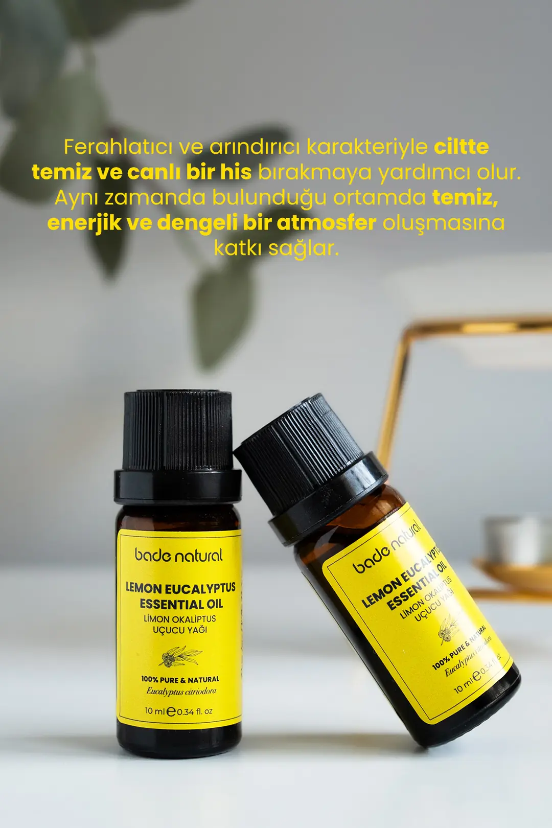 Limon Okaliptus Uçucu Yağı %100 Saf 10ml - 2