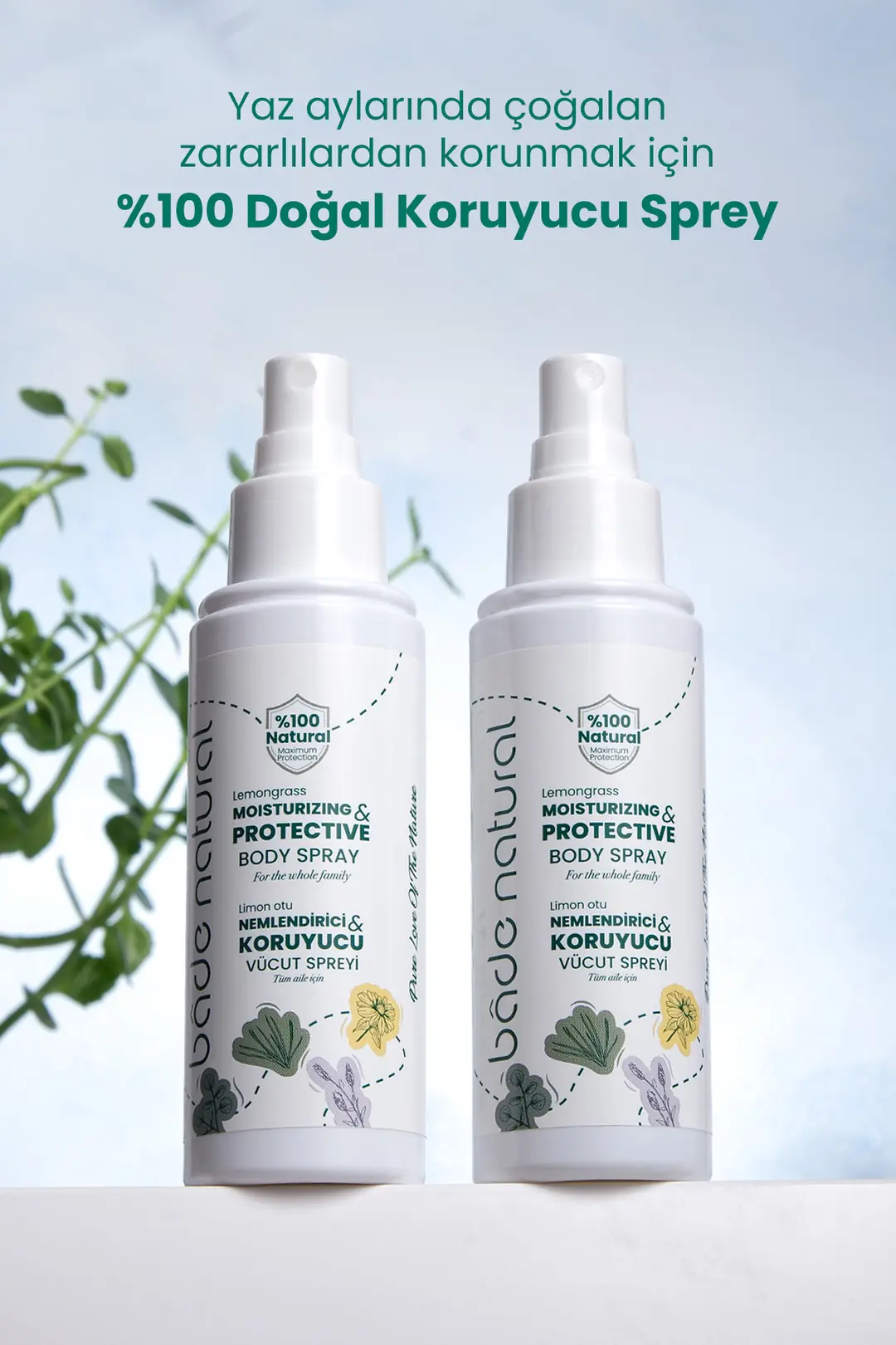 Limon Otu Koruyucu Vücut Spreyi 100 ml - 3