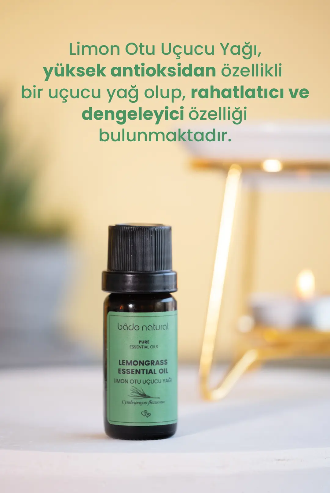 Limon Otu Uçucu Yağı %100 Saf 10 ml - 4