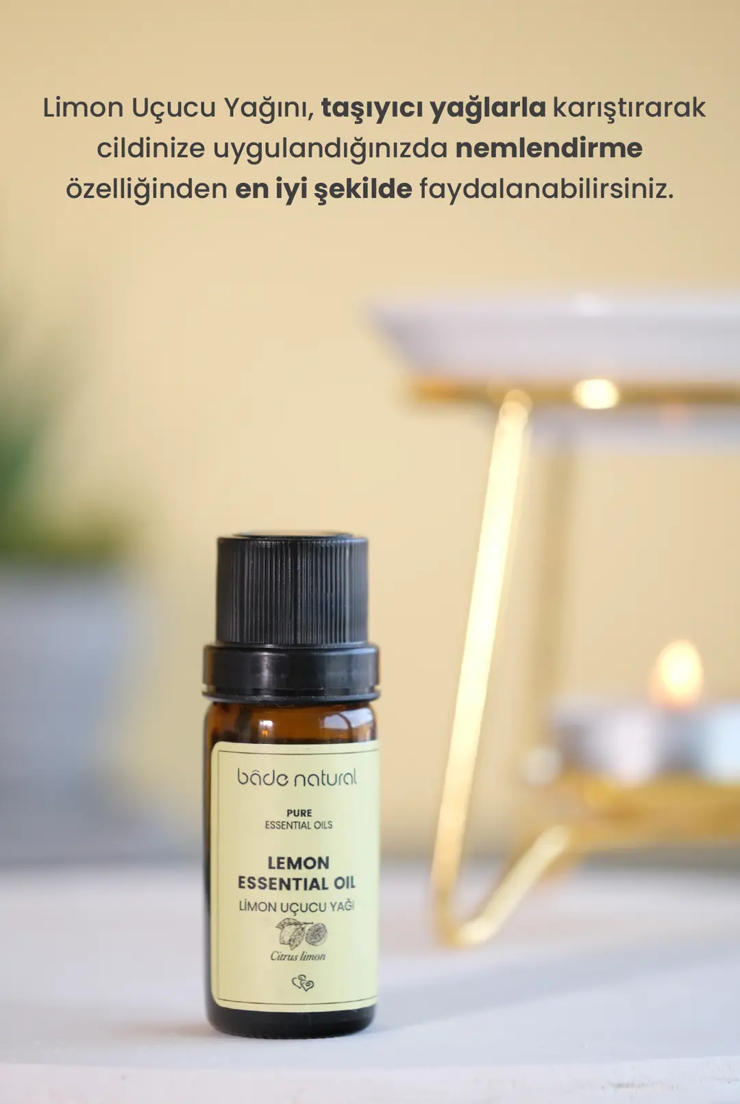 Limon Uçucu Yağı %100 Saf 10 ml - 4
