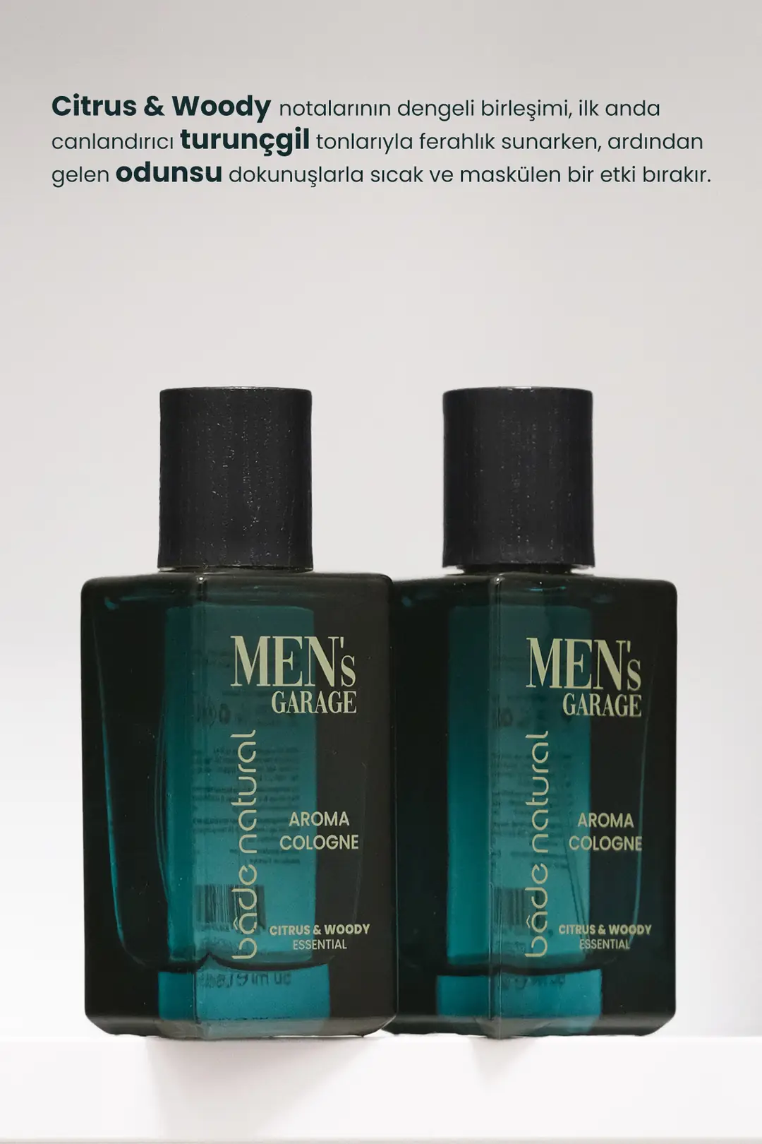 Men's Garage Aroma Kolonya Ferahlatıcı ve Tazeleyici 50 ml - 3