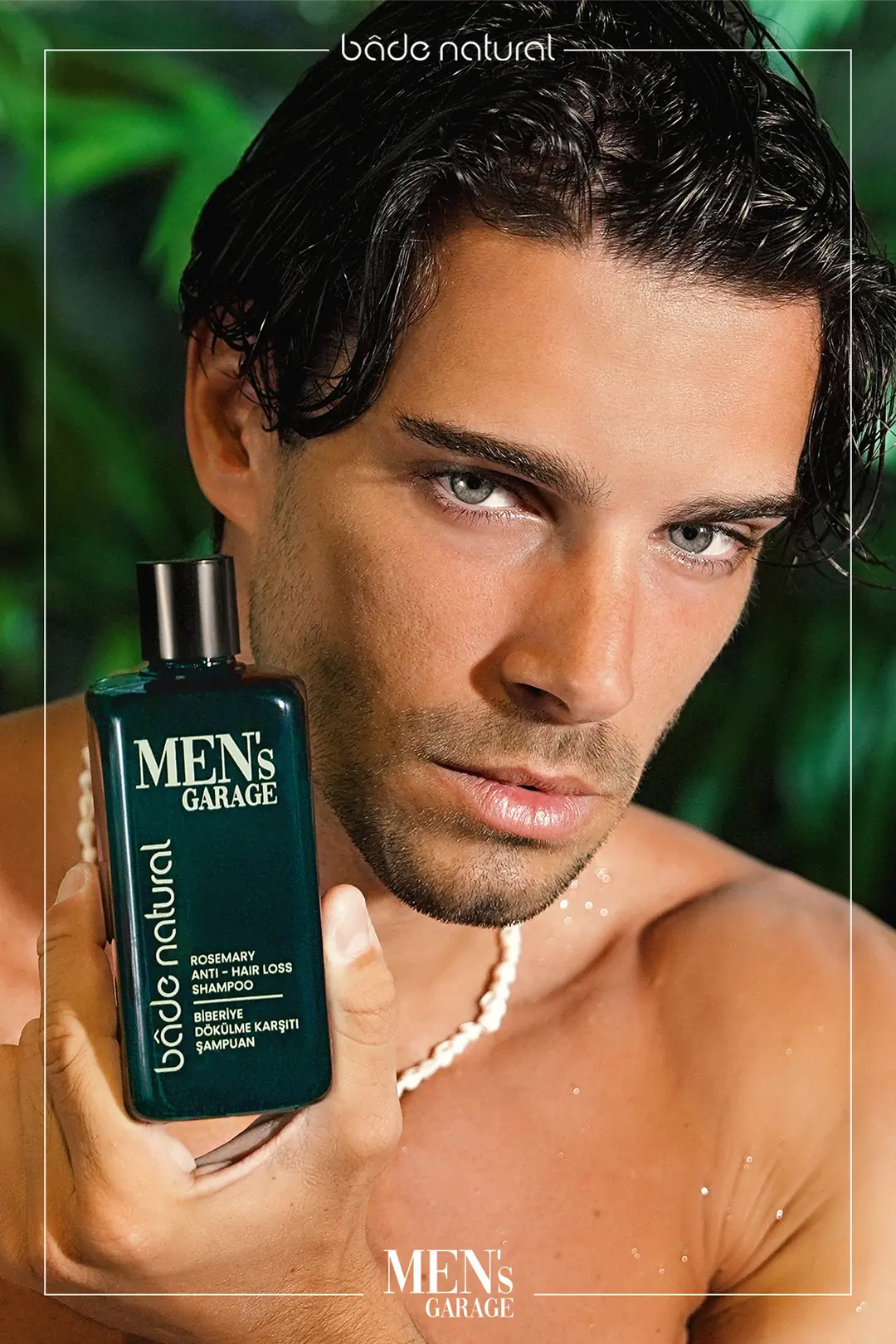 Men's Garage Besleyici ve Güçlendirici Biberiye Şampuan ve Saç & Sakal Toniği Set - 4