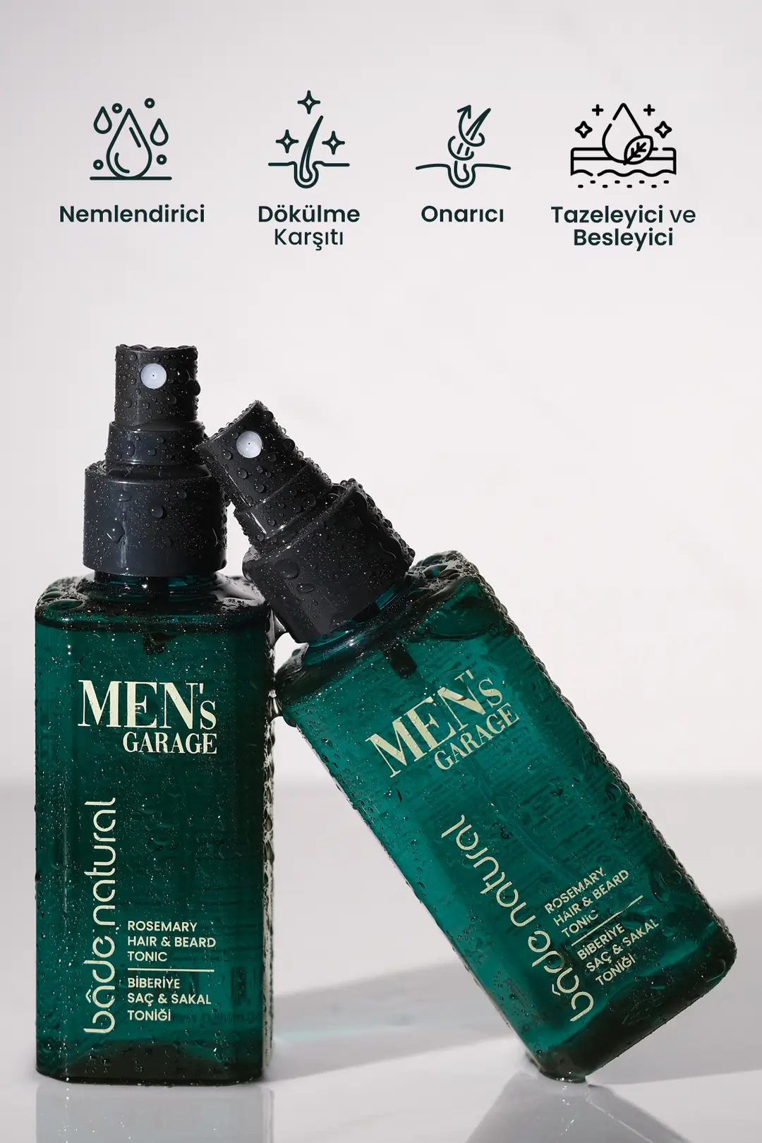 Men's Garage Biberiye Saç ve Sakal Toniği Besleyici ve Nemlendirici 150 ml - 3
