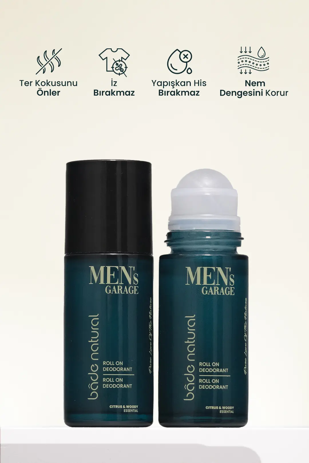 Men's Garage Roll On Deodorant Ferahlatıcı ve Ter Kokusunu Önleyici 50 ml - 3