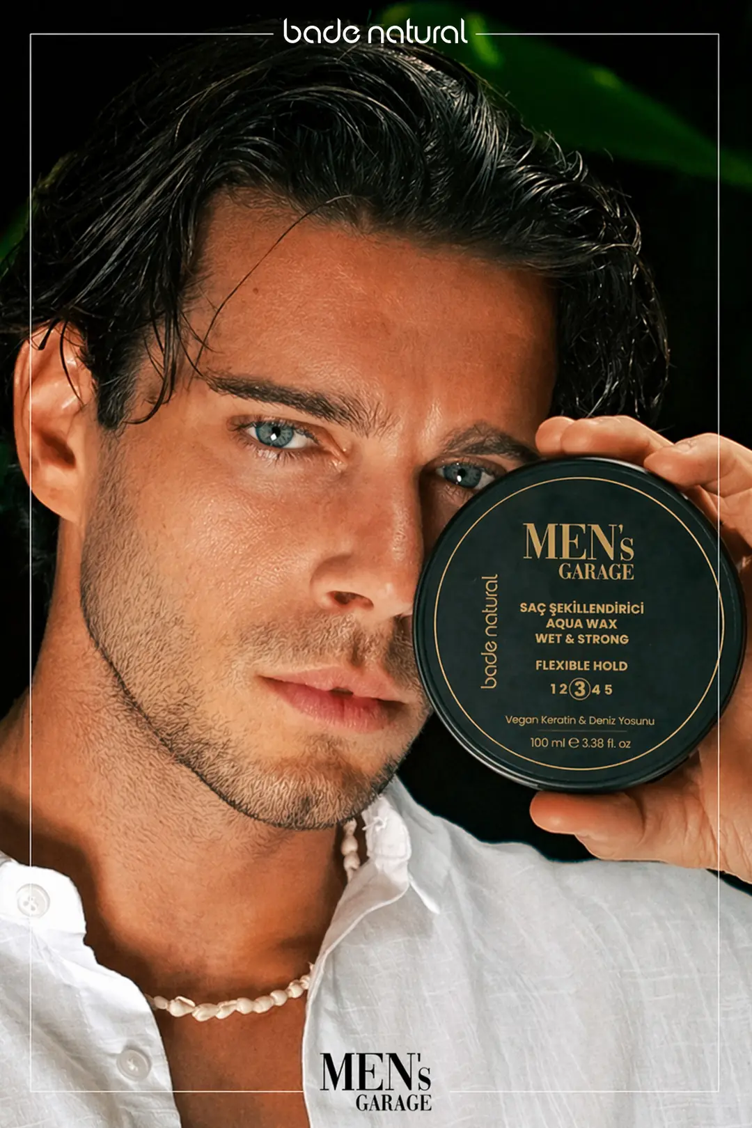 Men's Garage Saç Şekillendirici Aqua Wax 100 ml - 3