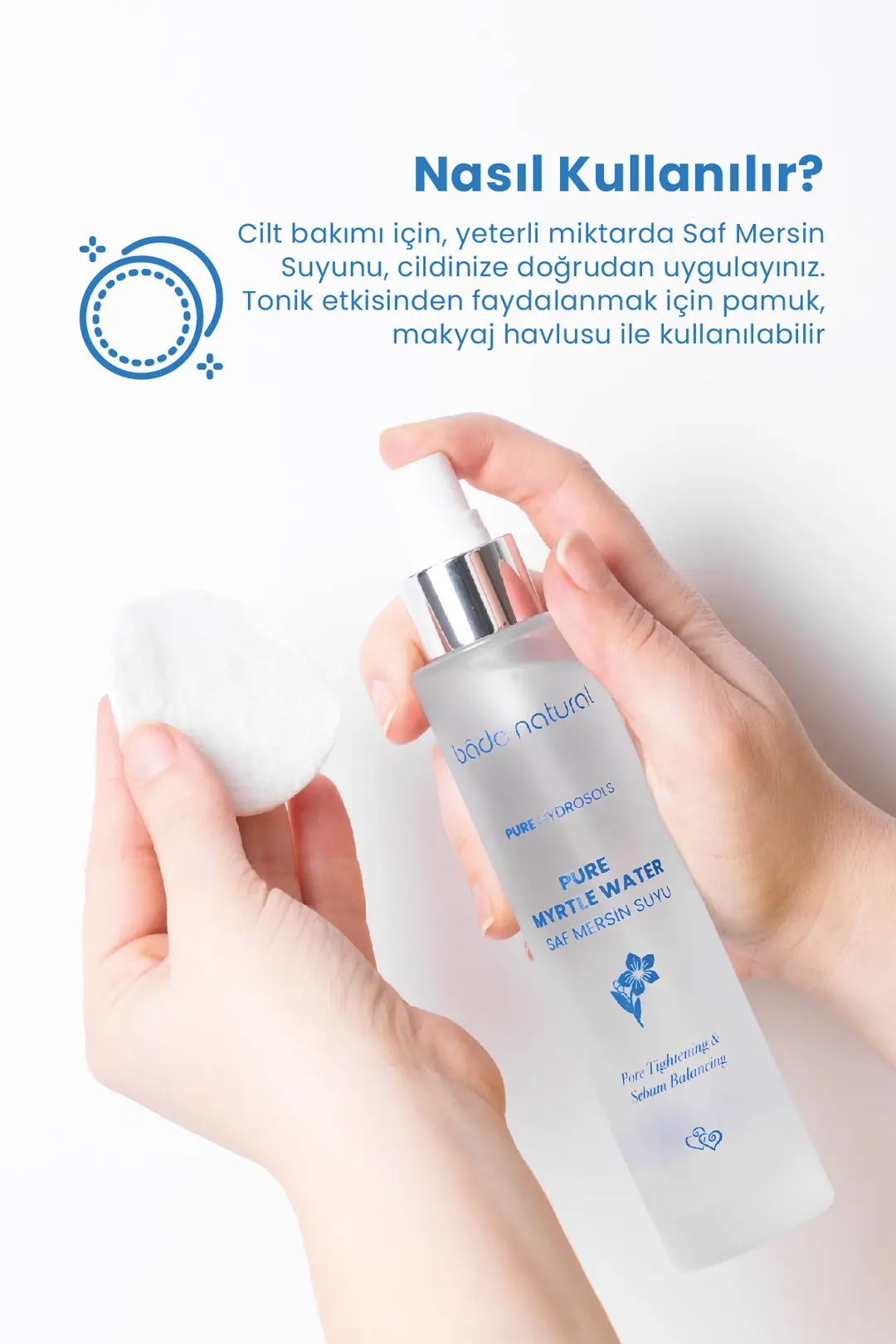 Mersin Suyu Gözenek Sıkılaştırıcı Tonik %100 Doğal 100 ml - 4