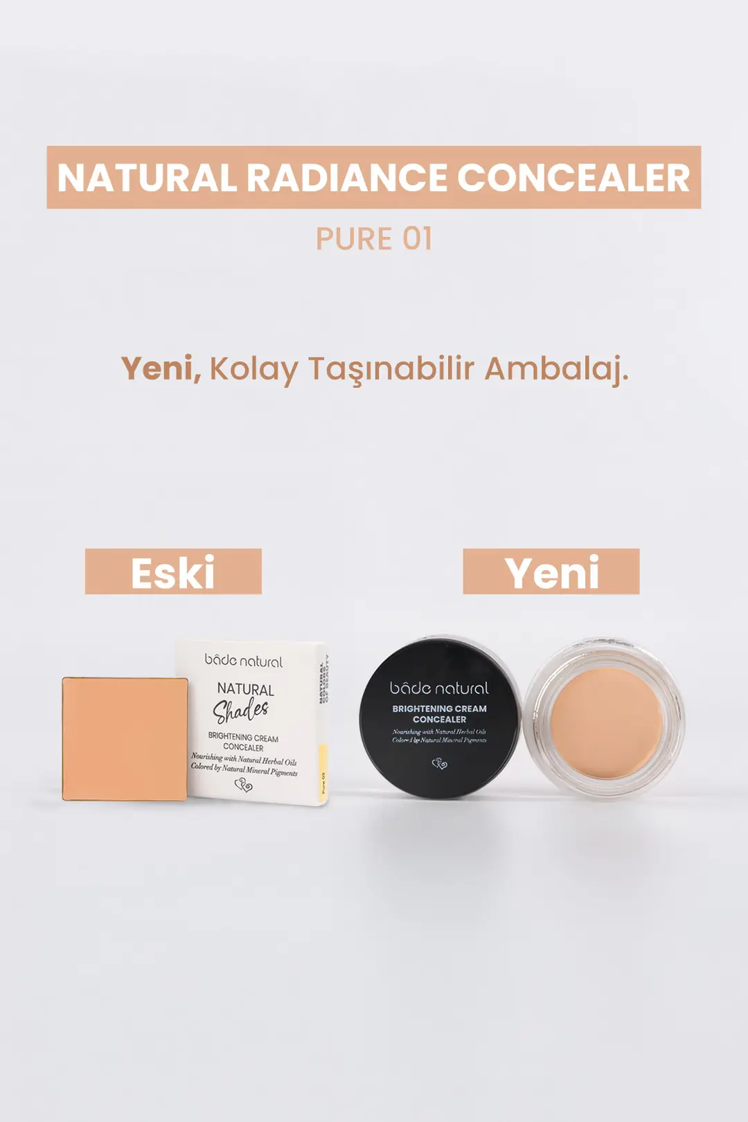 Natural Radiance Concealer Pure 01 - 2