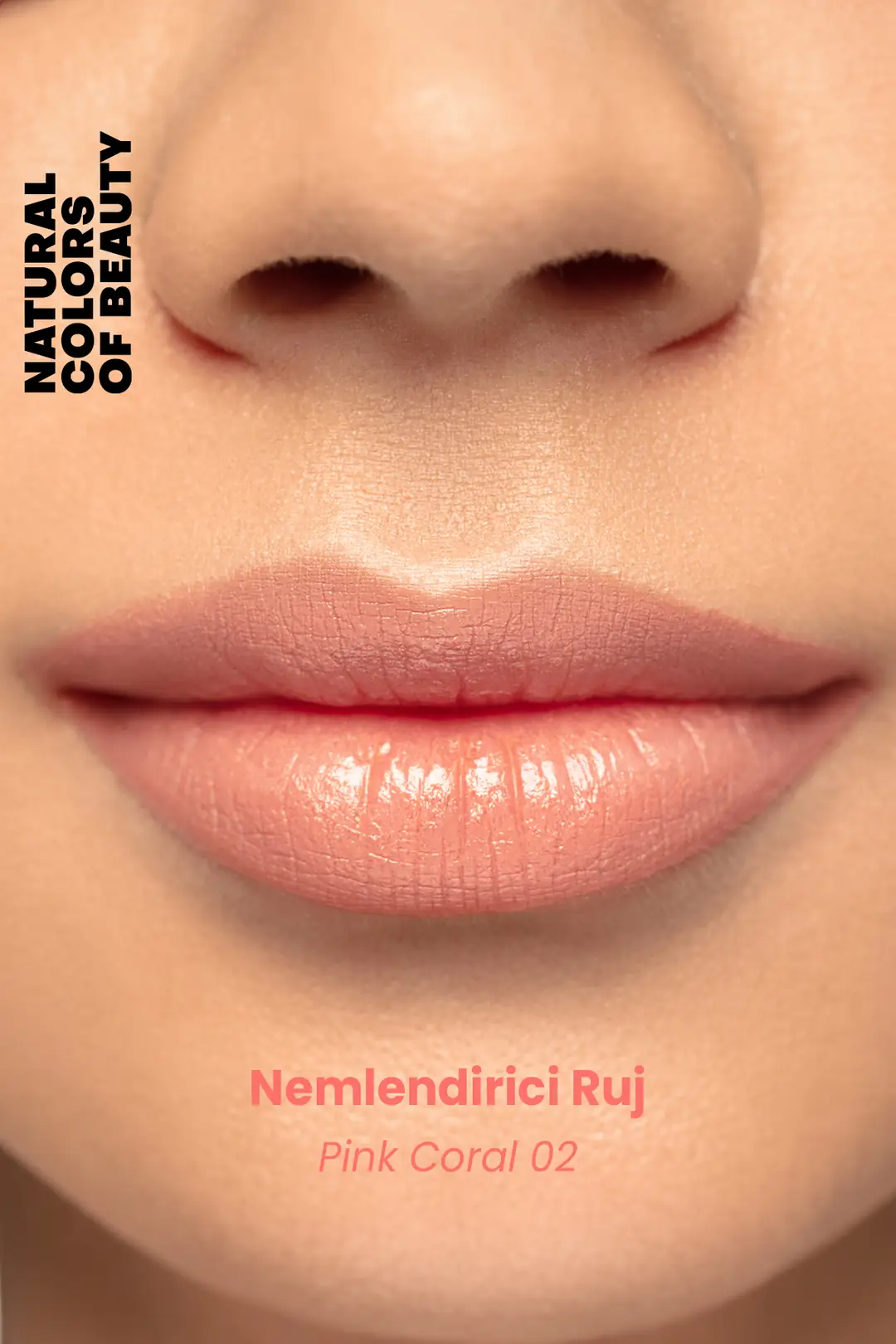 Nemlendirici Ruj Pink Coral 02 %100 Doğal - 2