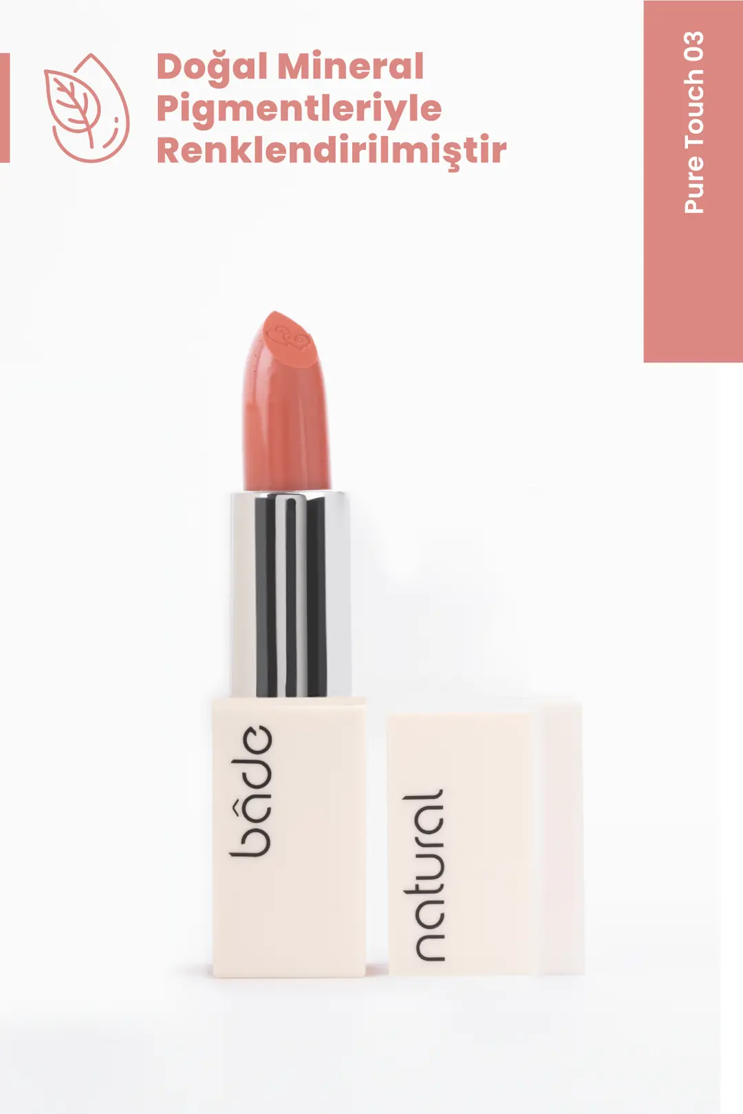 Nemlendirici Ruj Pure Touch 03 %100 Doğal - 4