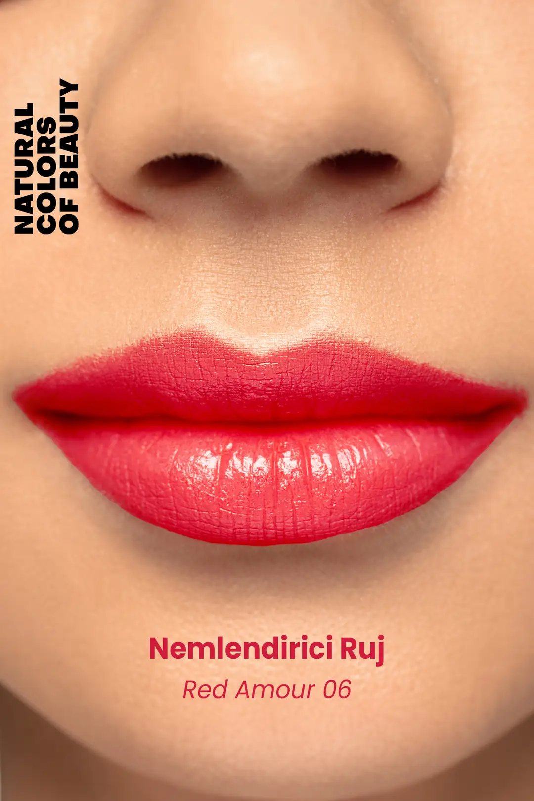 Nemlendirici Ruj Red Amour 06 %100 Doğal - 2