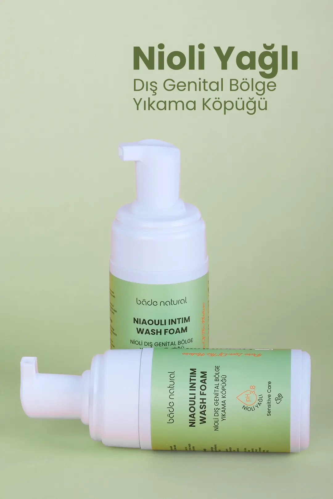 Nioli Yağlı Dış Genital Bölge Yıkama Köpüğü pH 3.8 %100 Doğal 125 ml - 4