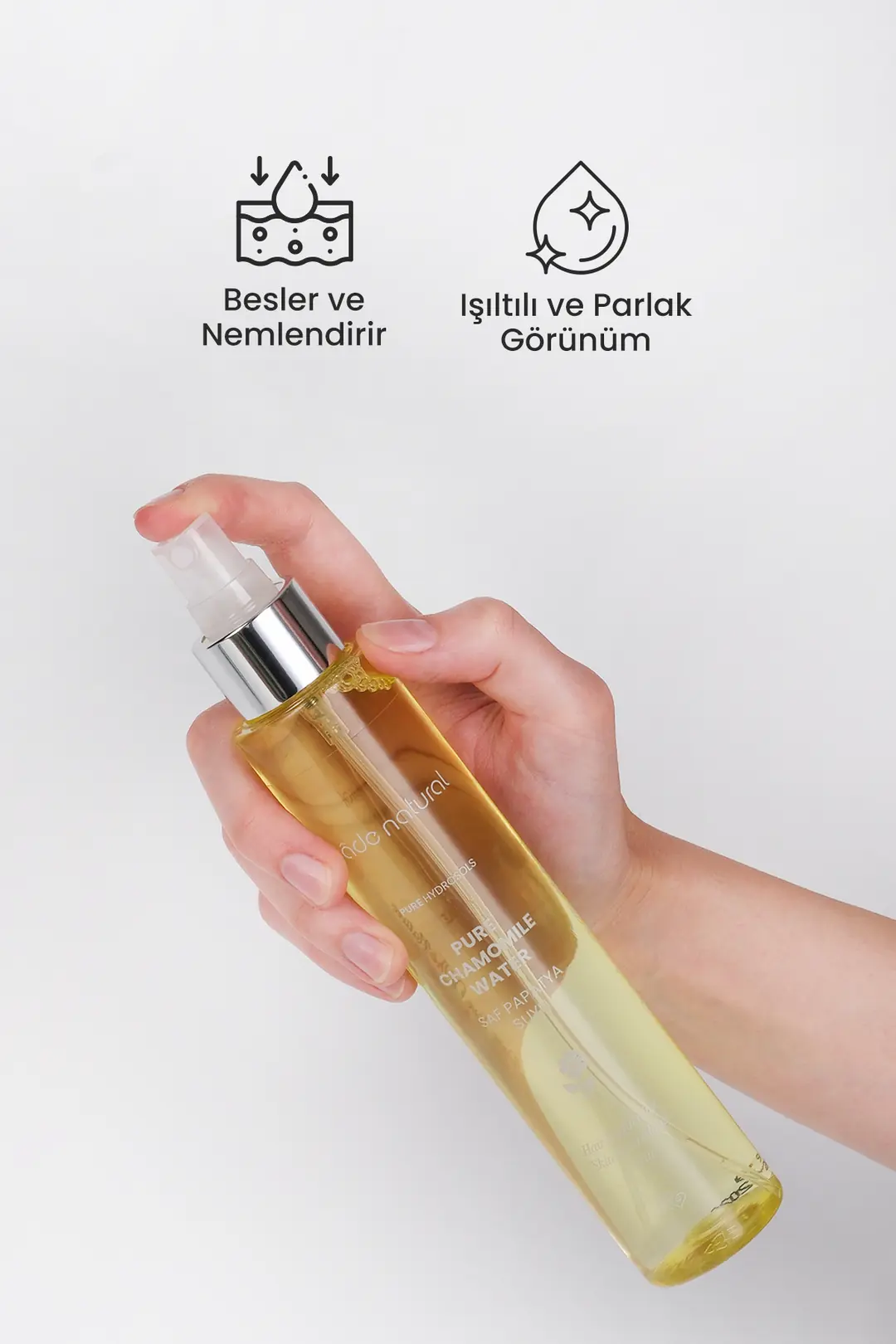 Papatya Suyu Saç Toniği %100 Doğal 150 ml - 3