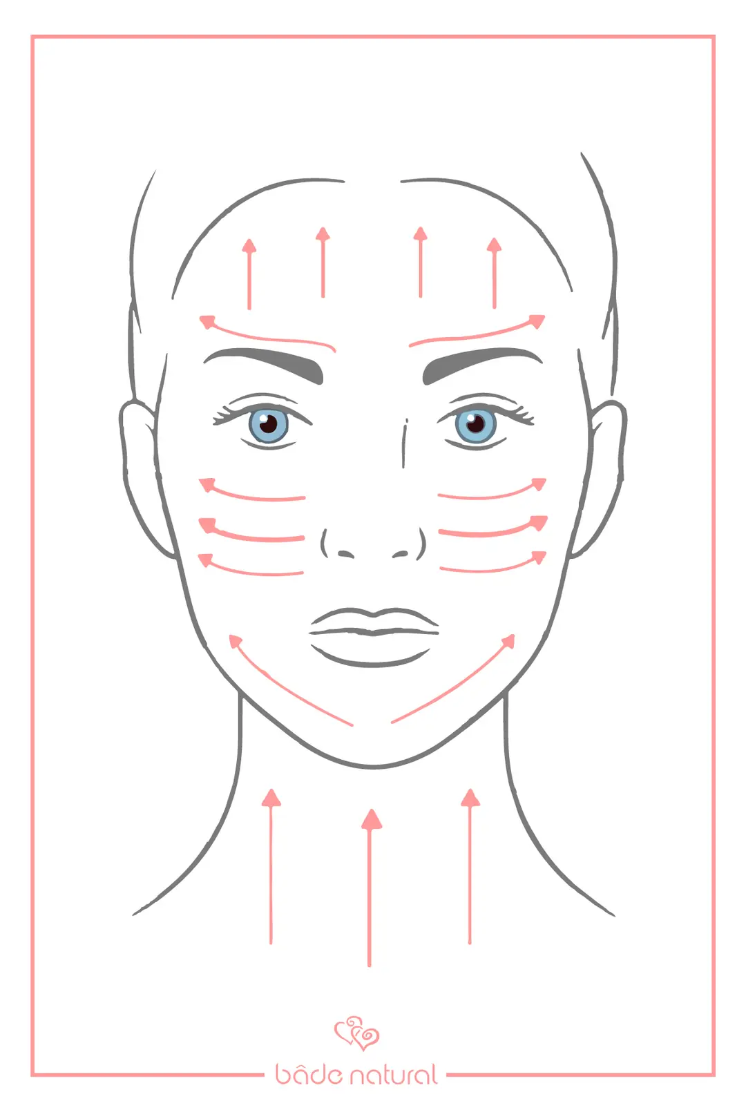Pembe Kuvars Gua Sha %100 Doğal ve Gerçek Yüz Masaj Taşı - 4